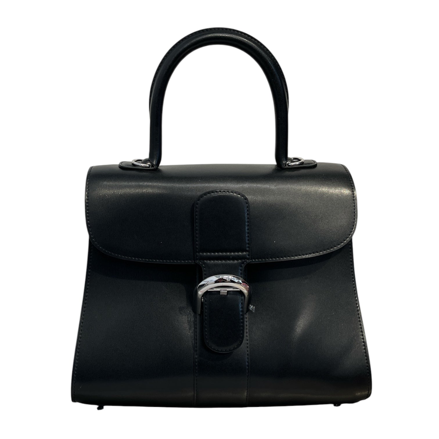 DELVAUX/Hand Bag/Leather/BLK/BRILLIANT PM view 1