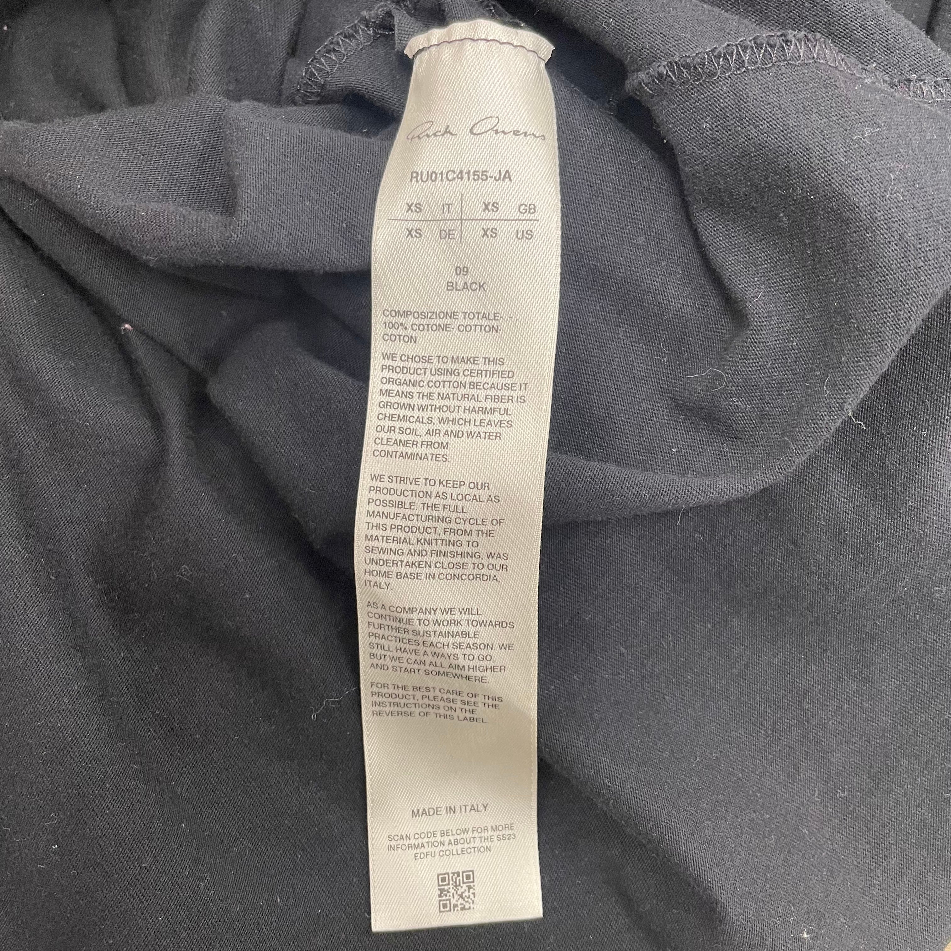 Rick Owens/Tank Top/Cotton/BLK/ view 4