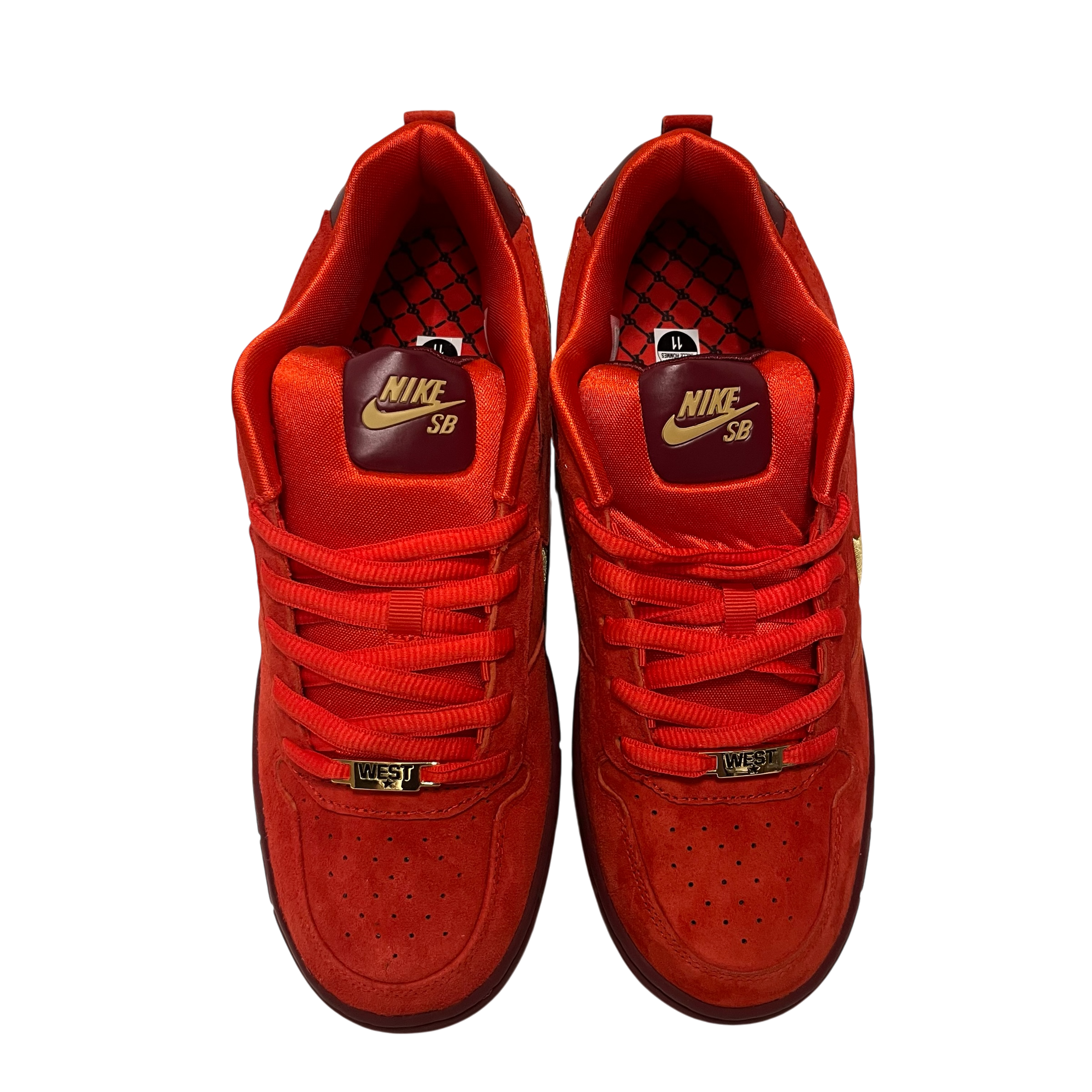 NIKE SB/Low-Sneakers/US 10/RED/p-rod view 4