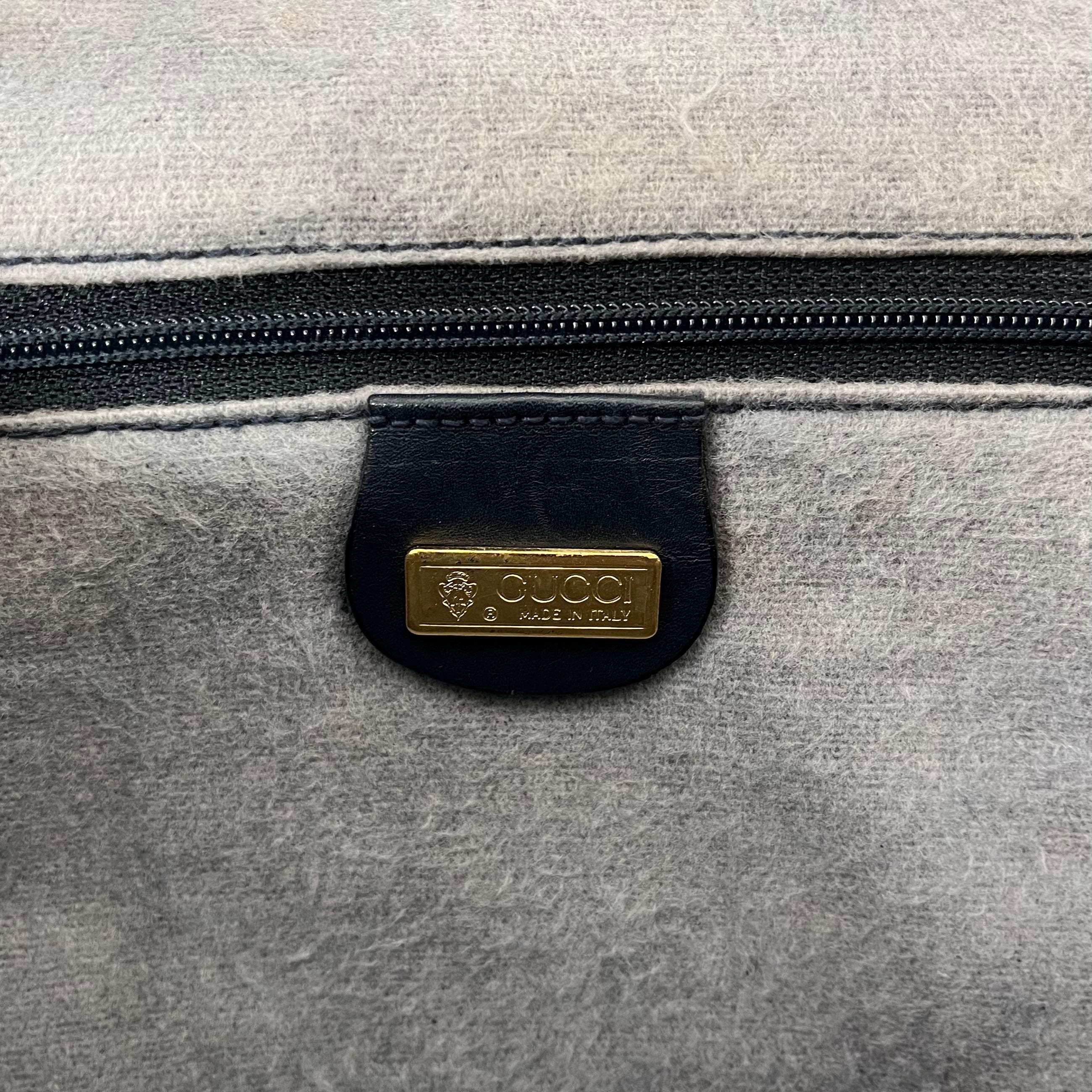 GUCCI/Cross Body Bag/Monogram/Cotton/GRY/VINTAGE CROSSBODY 004 14 0264 view 7