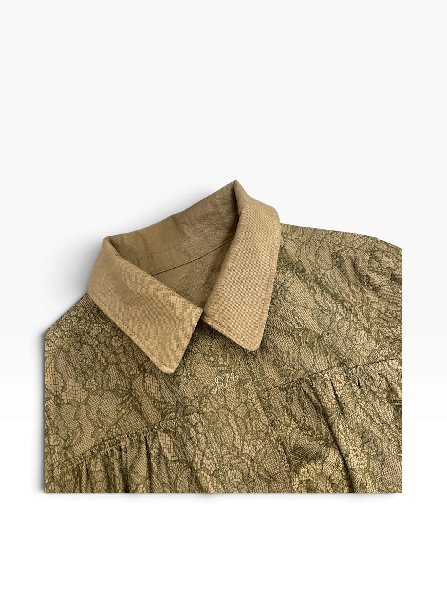 DAMSON MADDER/Jacket/12/GRN/mini mercedes lace coat view 3