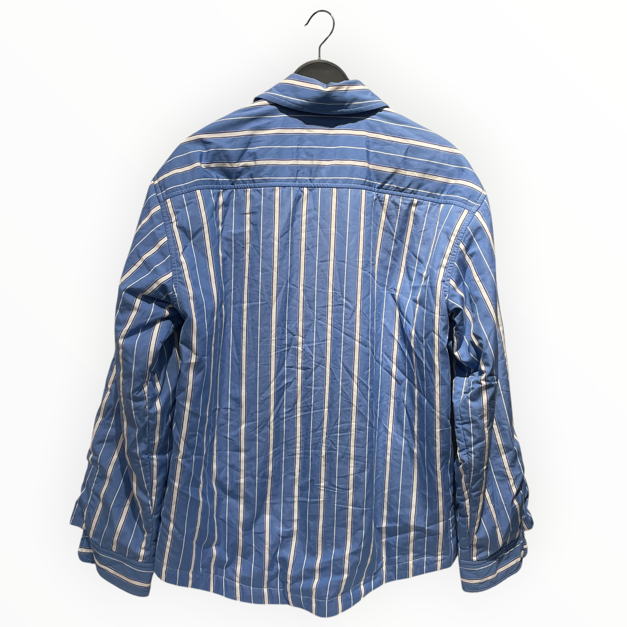 JACQUEMUS/LS Shirt/48/Cotton/BLU/Stripe/LA CHEMISE SHIRT JACKET view 2