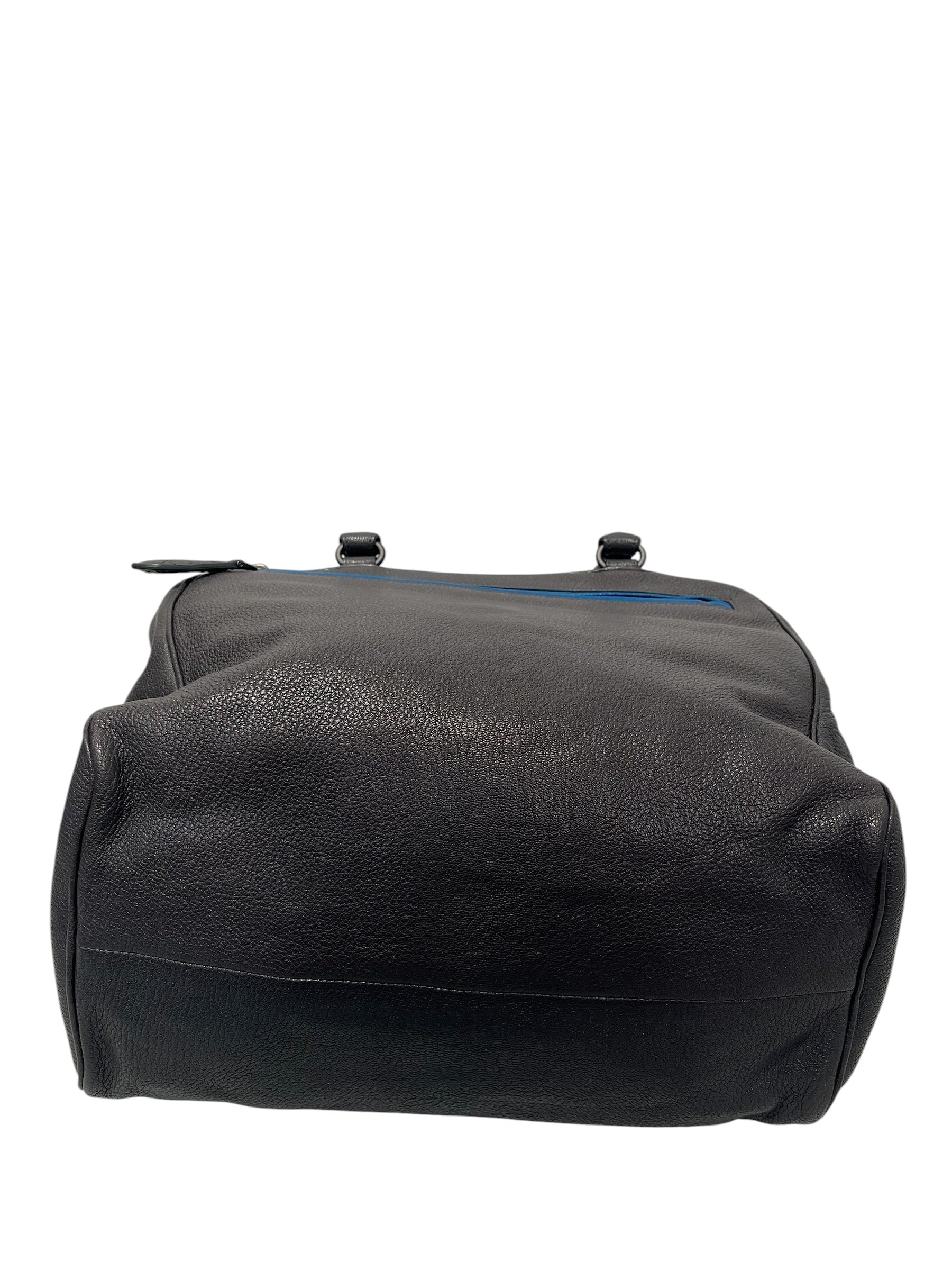BOTTEGA VENETA/Boston Bag/Leather/GRY/Brera Bag Grey/Blue view 5