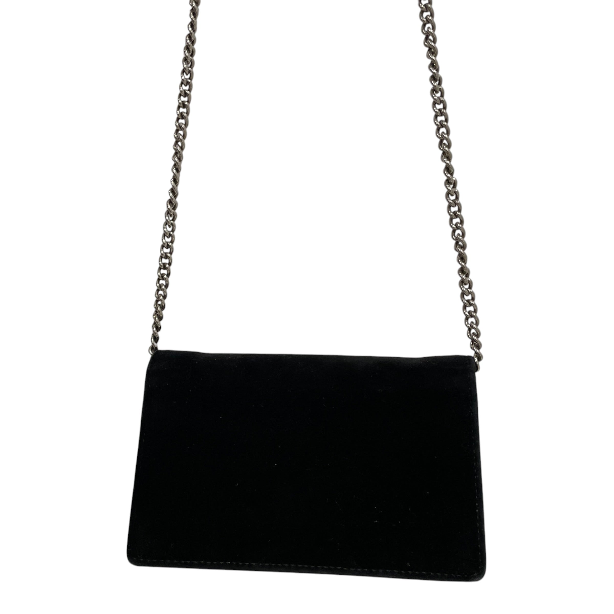 GUCCI/Cross Body Bag/Velour/BLK/MISSING STONES, TYVGXHX view 4