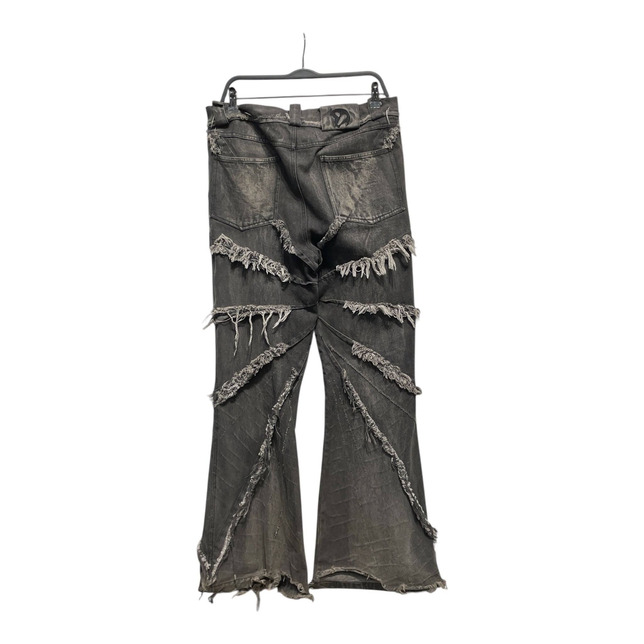 NO FAITH STUDIOS/Bootcut Pants/32/Denim/GRY/ view 2