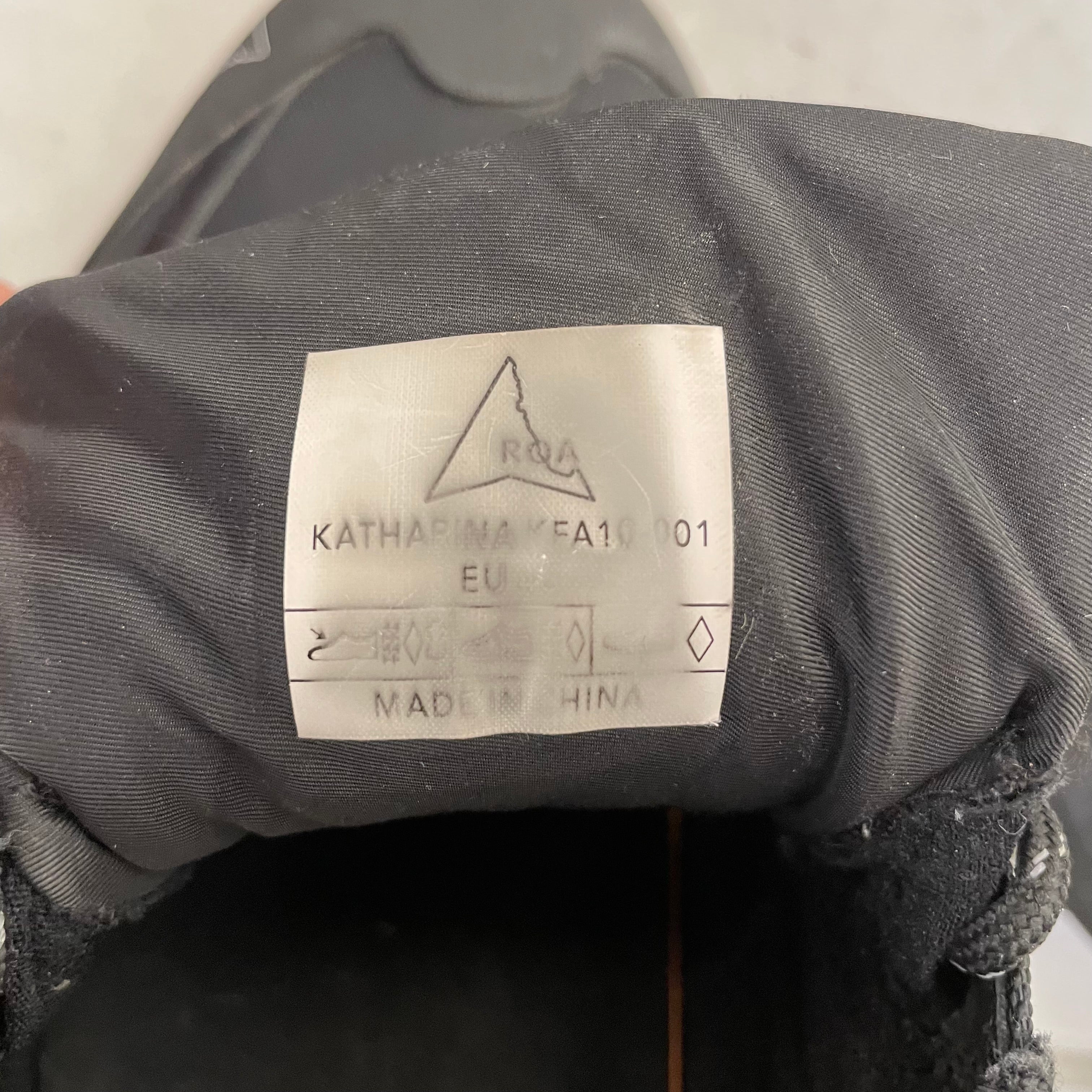ROA/Low-Sneakers/EU 45/BLK/KATHARINA HIKING SNEAKRS view 8