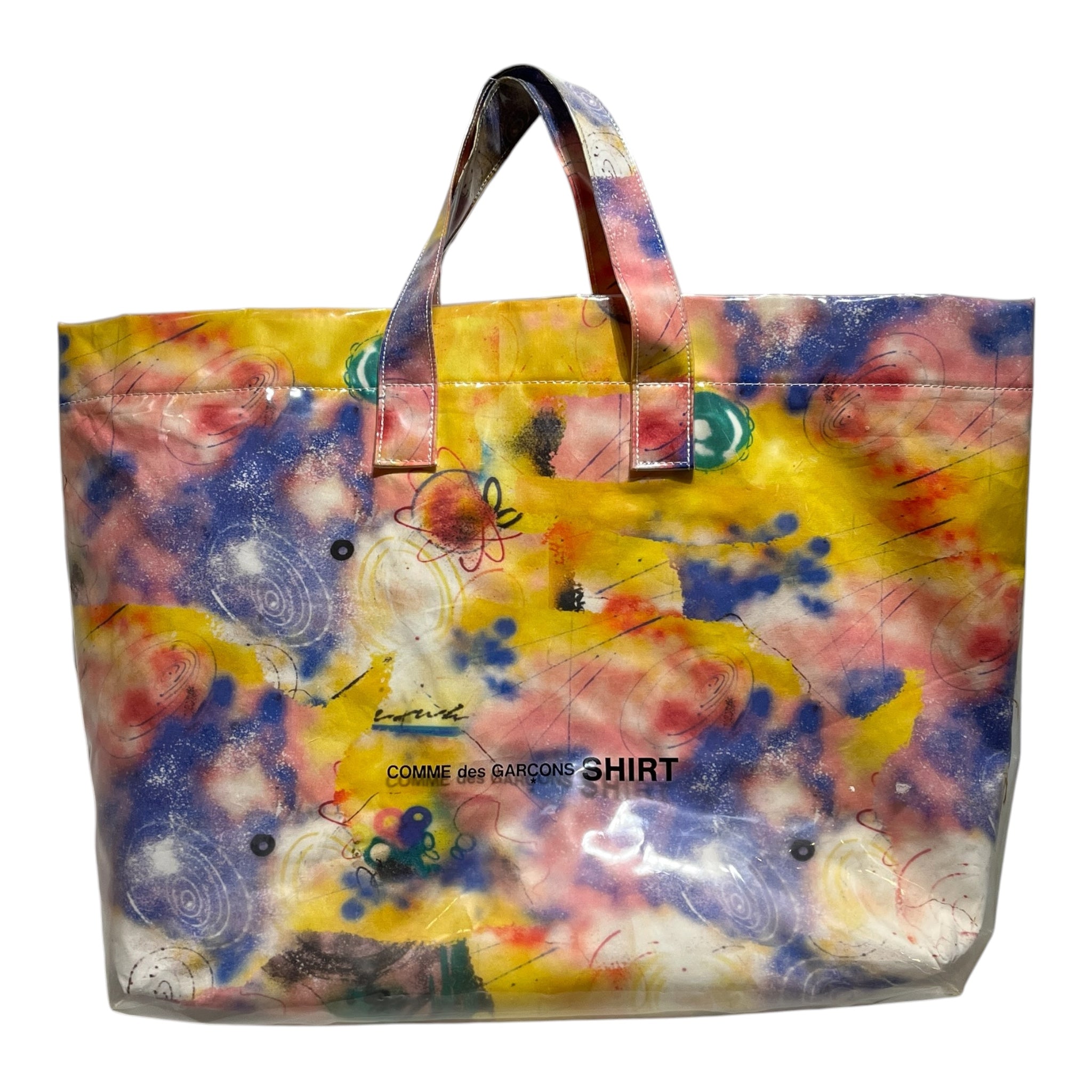 COMME des GARCONS SHIRT/FUTURA LABORATORIES/Tote Bag/All Over Print/MLT/PVC Tote view 2