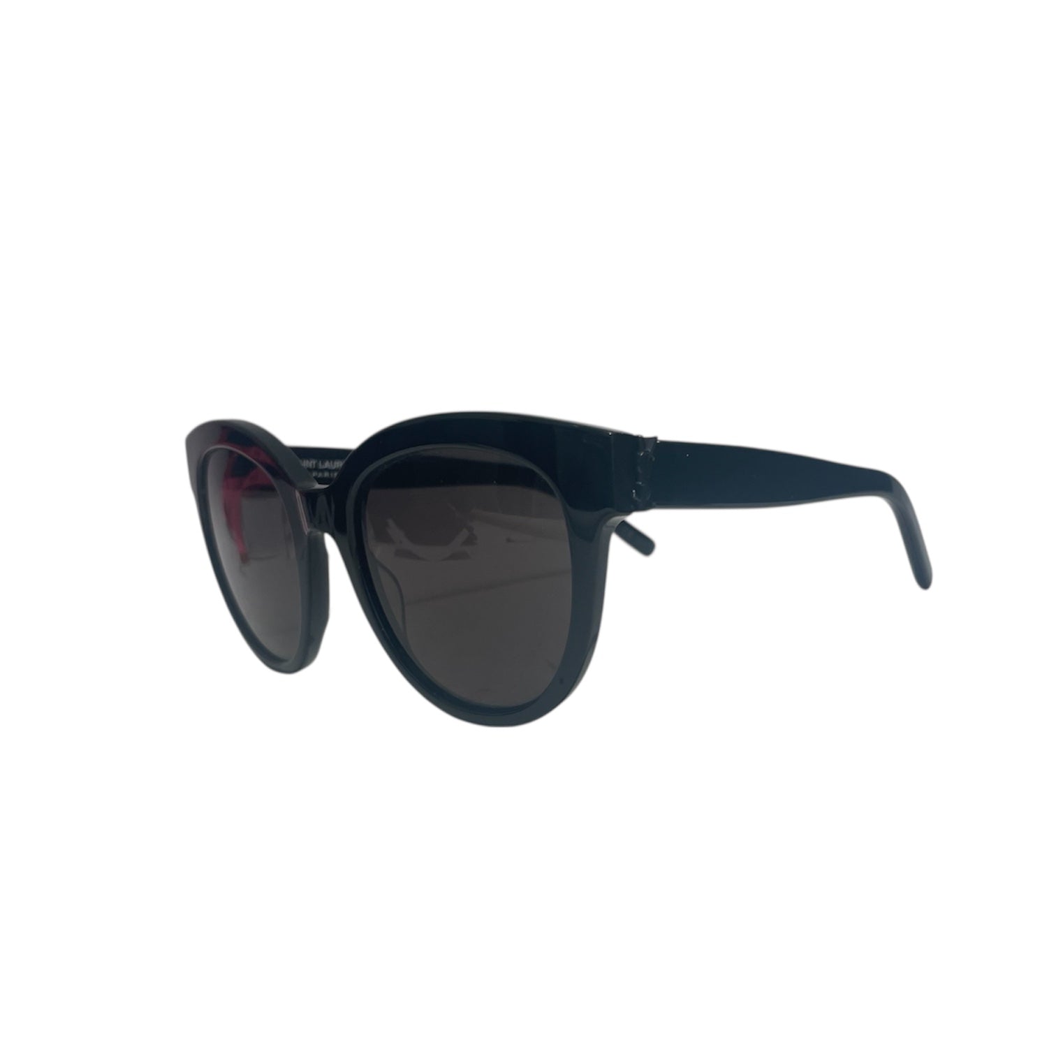 SAINT LAURENT/Sunglasses/Plastic/BLK/LARGE LENSES view 2