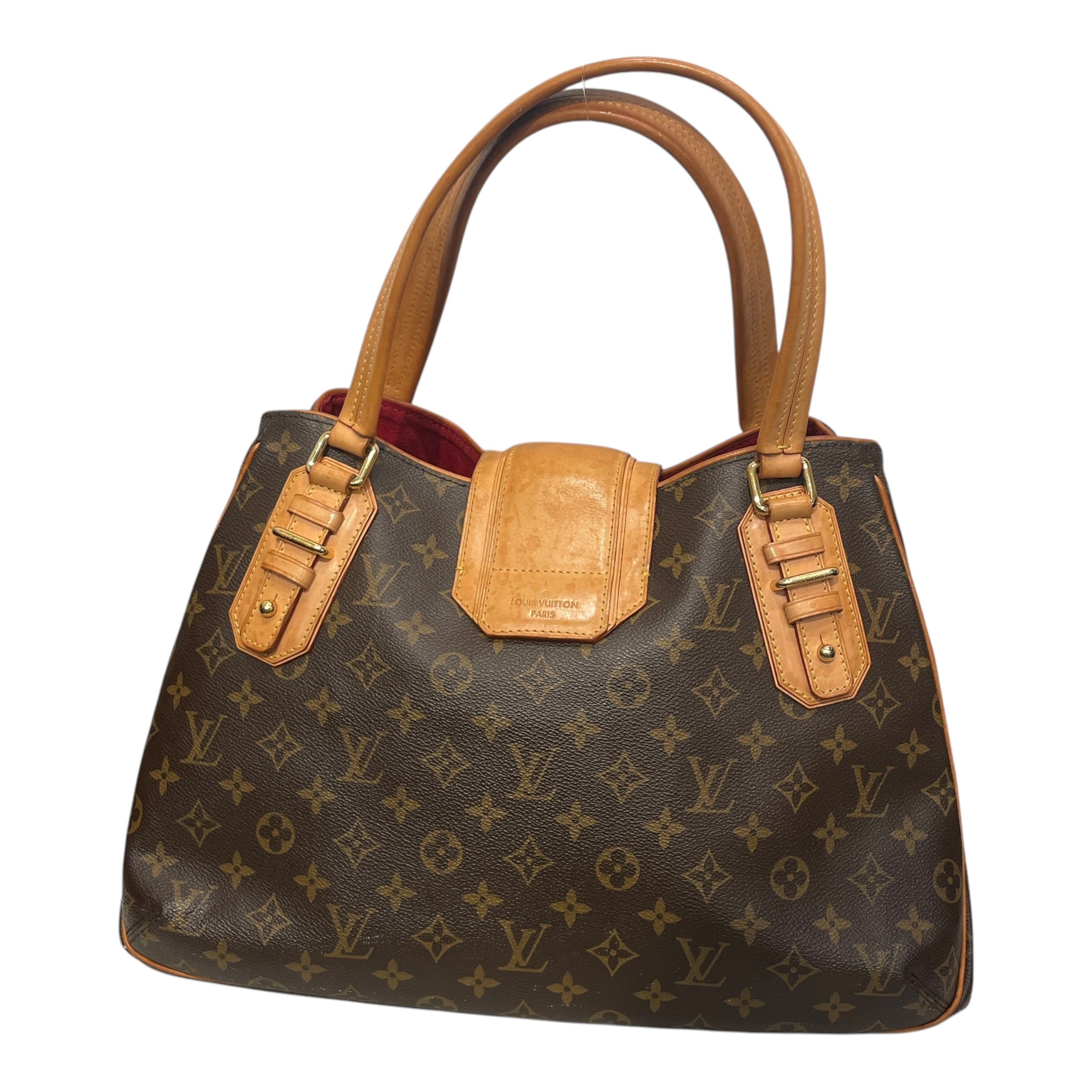 LOUIS VUITTON/Hand Bag/Monogram/Leather/BRW/GRIET HANDBAG view 2