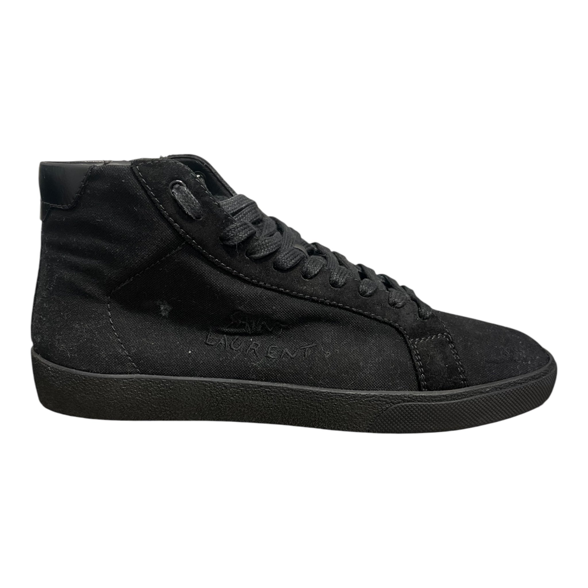 SAINT LAURENT/Hi-Sneakers/EU 44/BLK/COURT CLASSIC SL/39 GOLDSCRIPT view 4