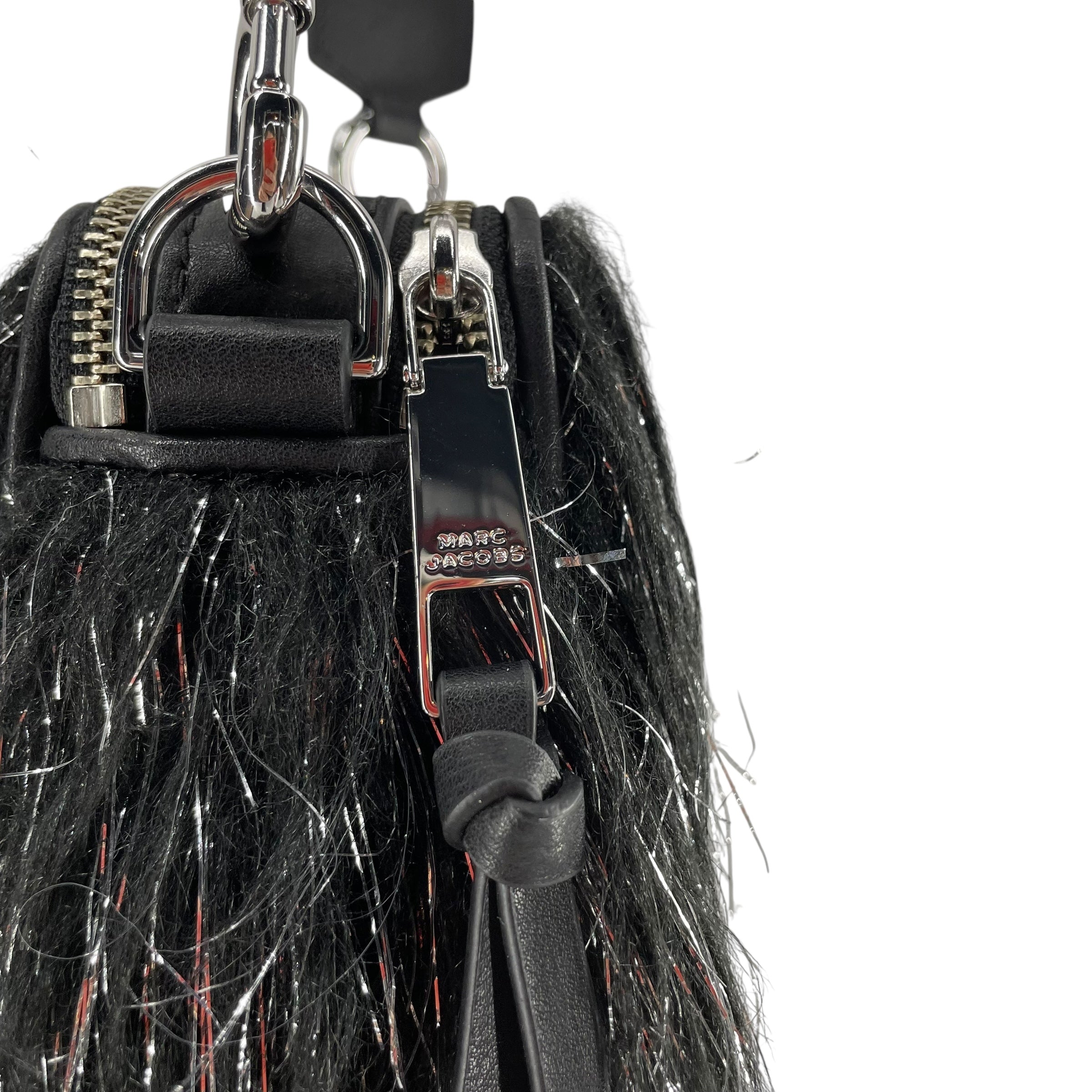 MARC JACOBS/Bag/Wool/BLK/FUZZY SILVER C view 7