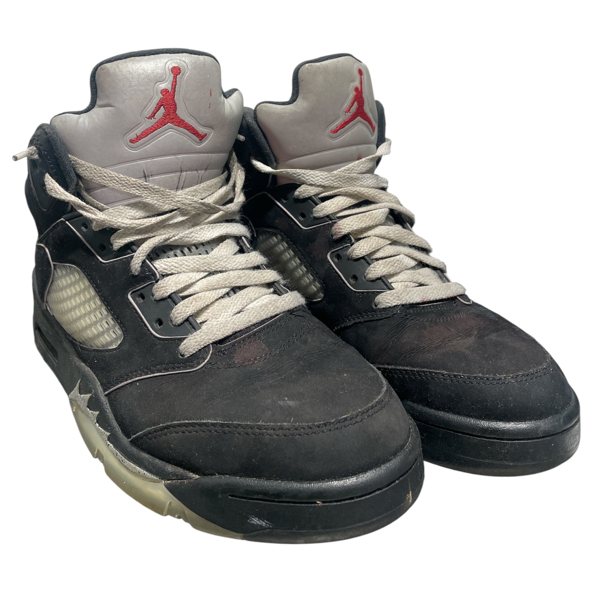 NIKE/Hi-Sneakers/US 10.5/Suede/BLK/Jordan 5 Metallic Reimagined view 1