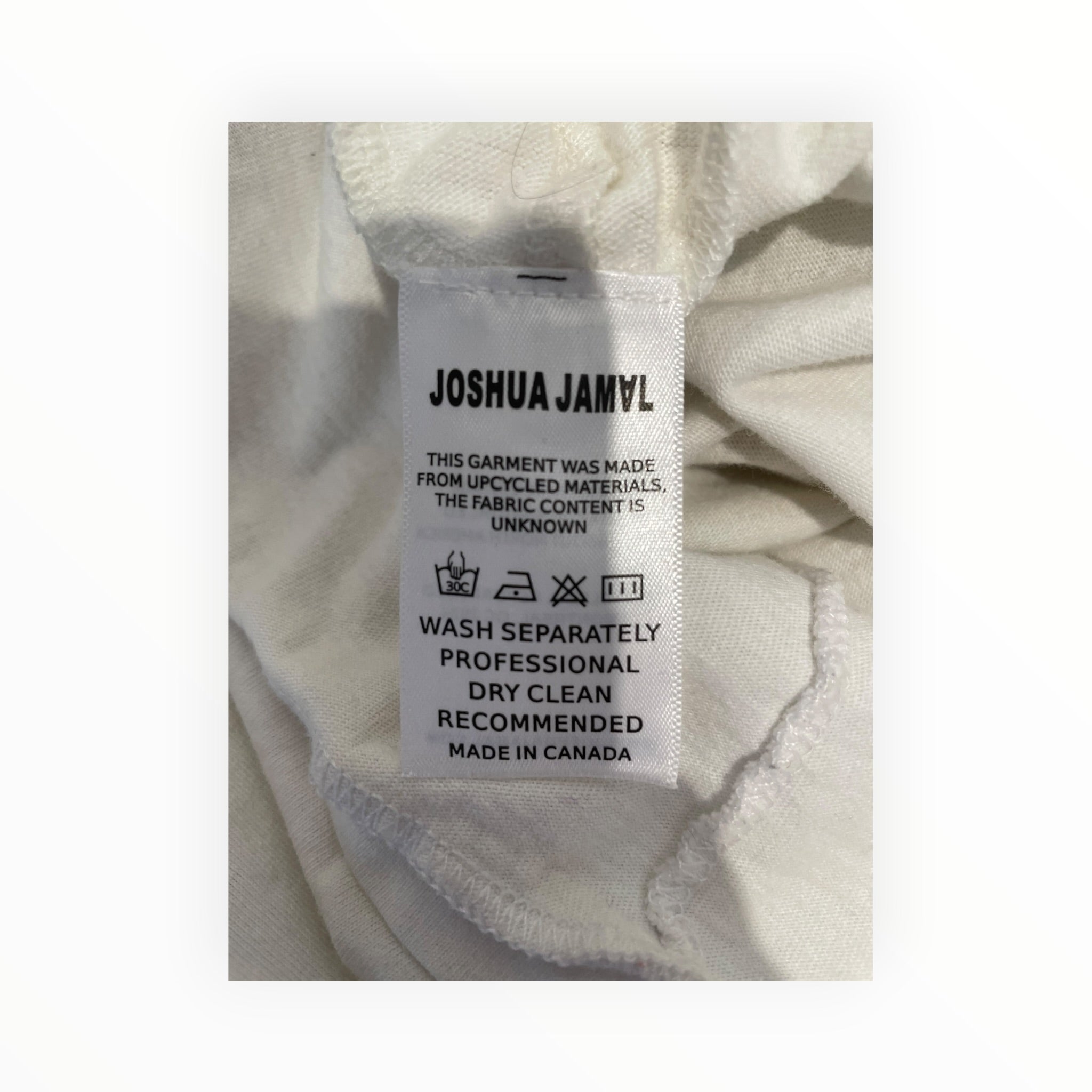 JOSHUA/LS T-Shirt/L/Cotton/WHT/All Over Print/ view 4