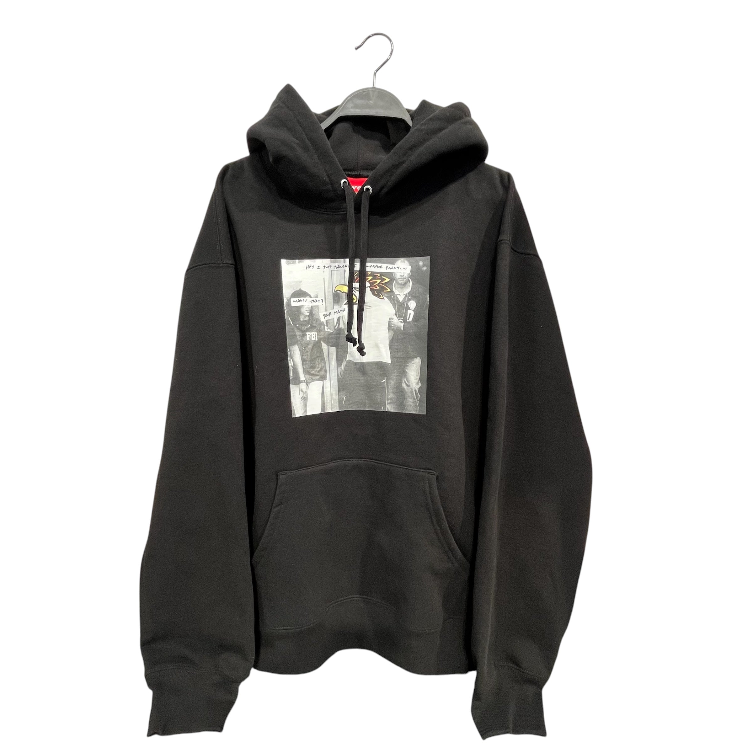 Supreme/Hoodie/L/Graphic/Cotton/BLK/ view 1