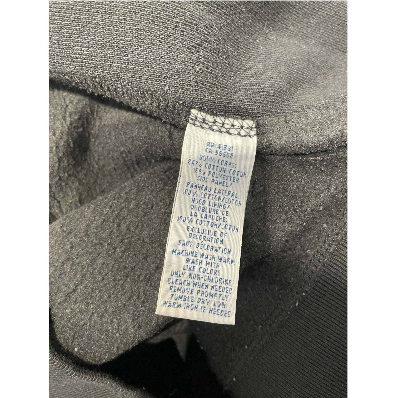 POLO RALPH LAUREN/Hoodie/XL/Cotton/BLK/BIG YLW PONY view 4
