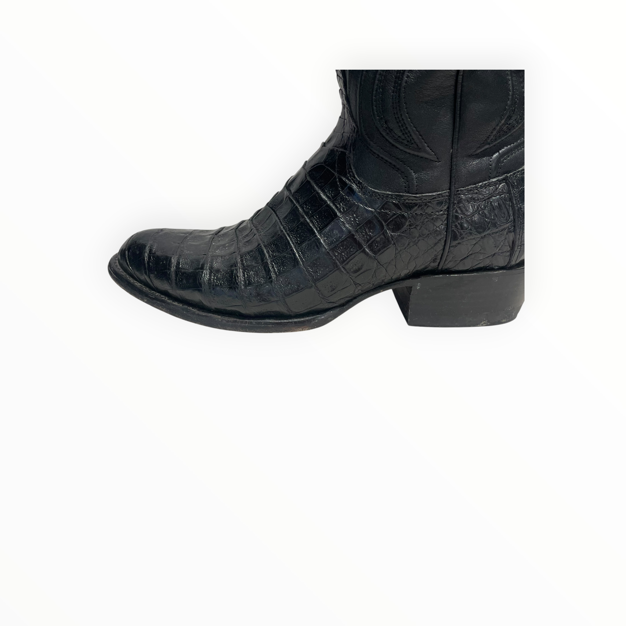 TECOVAS/Cowboy Boots/US 10/BLK/Midnight Caiman view 12