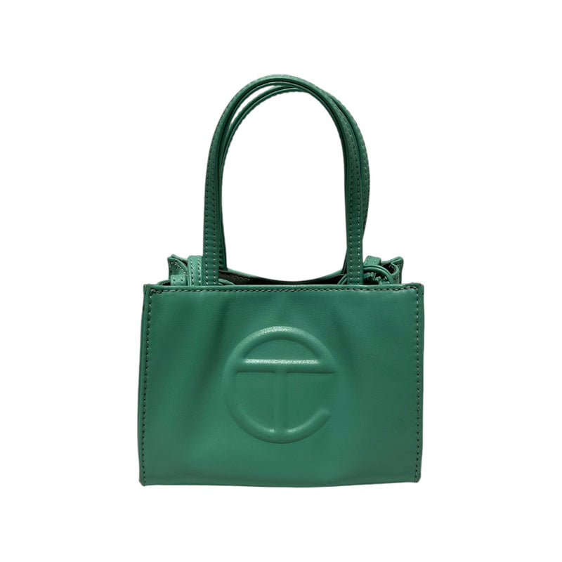 Telfar/Cross Body Bag/S/Leather/GRN/SAGE