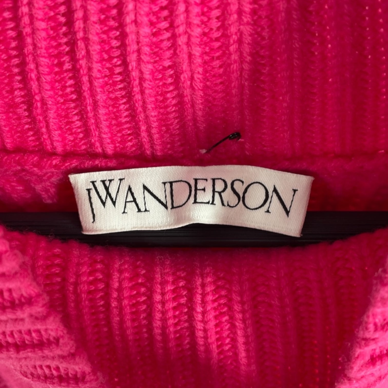 JW ANDERSON(J.W.ANDERSON)/Sweater/M/Wool/PNK/turtle neck view 3