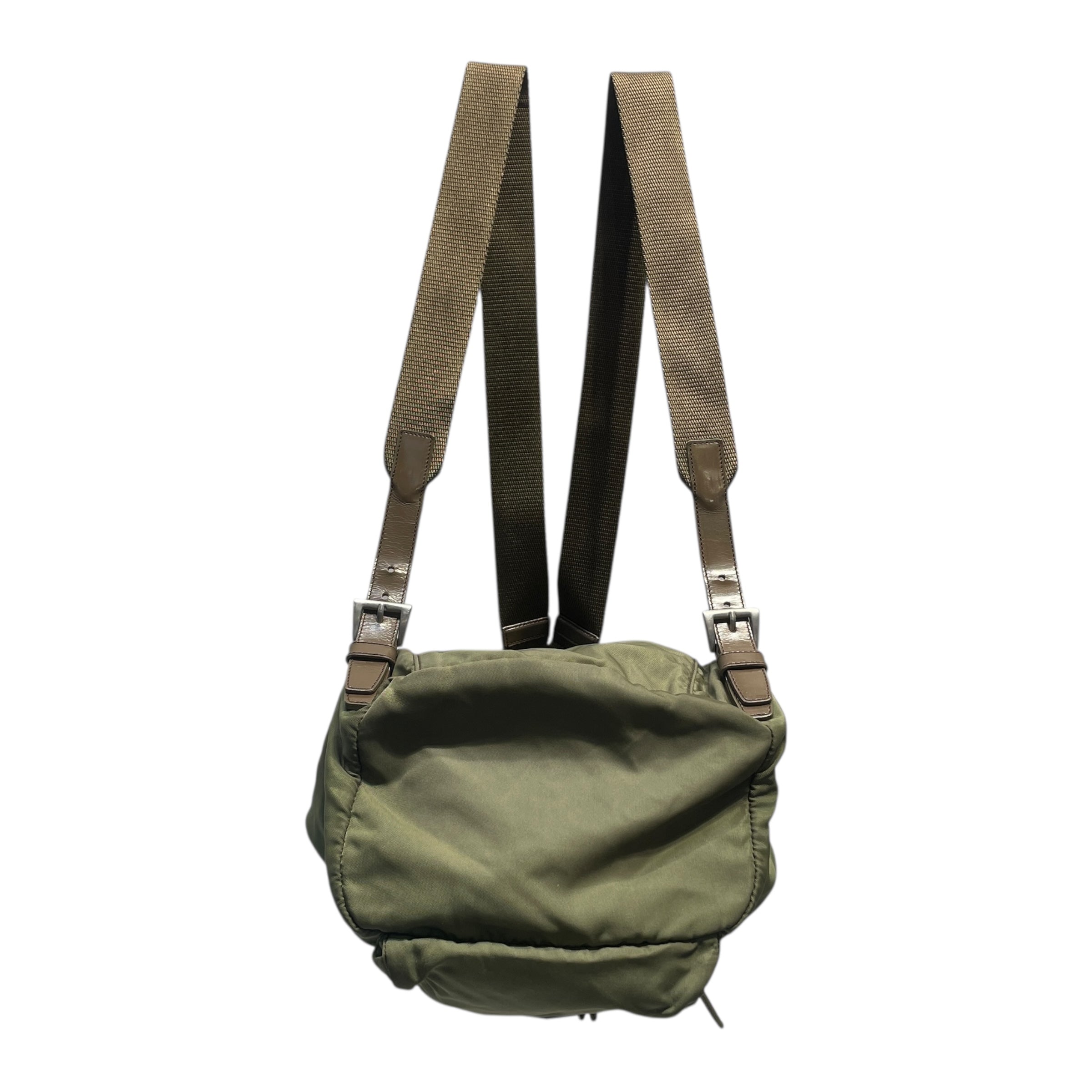 PRADA/Backpack/OS/Nylon/GRN/Mini Backpack view 4