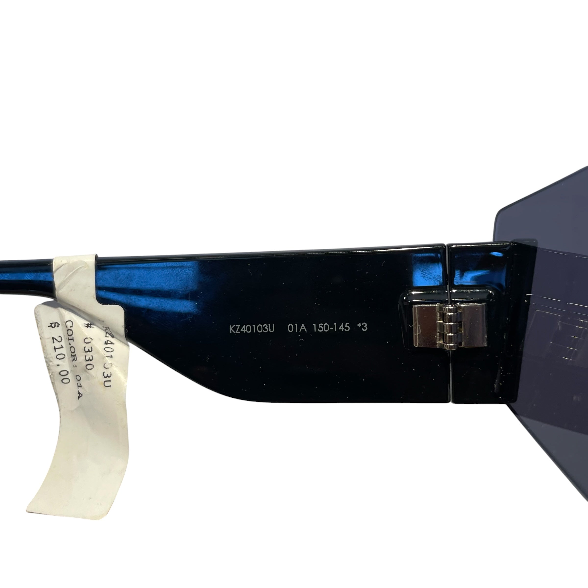 KENZO/Sunglasses/Celluloid/BLK/kenzo on the sides view 3
