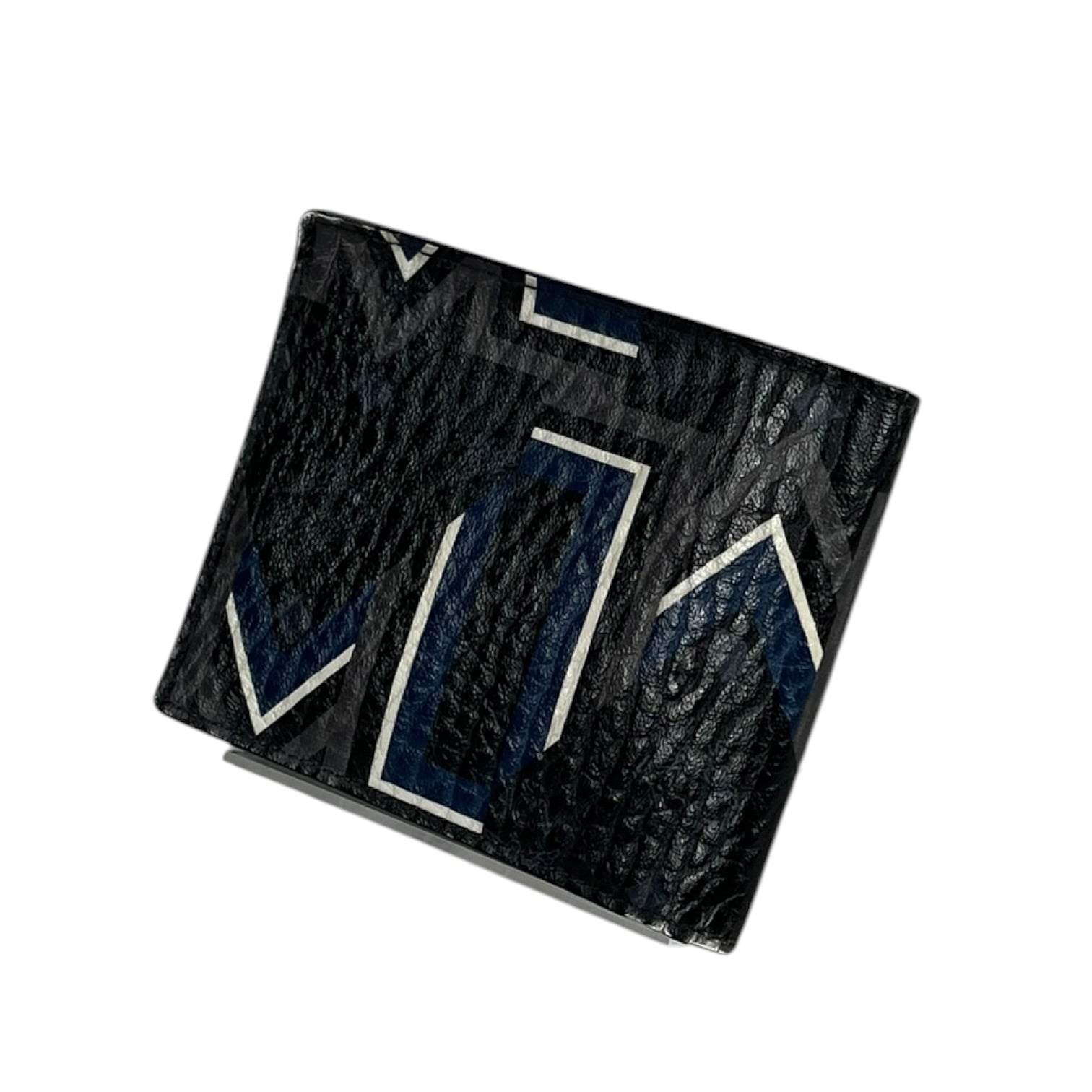 MCM/Bifold Wallet/All Over Print/Leather/BLK/Visetos Gunta view 1