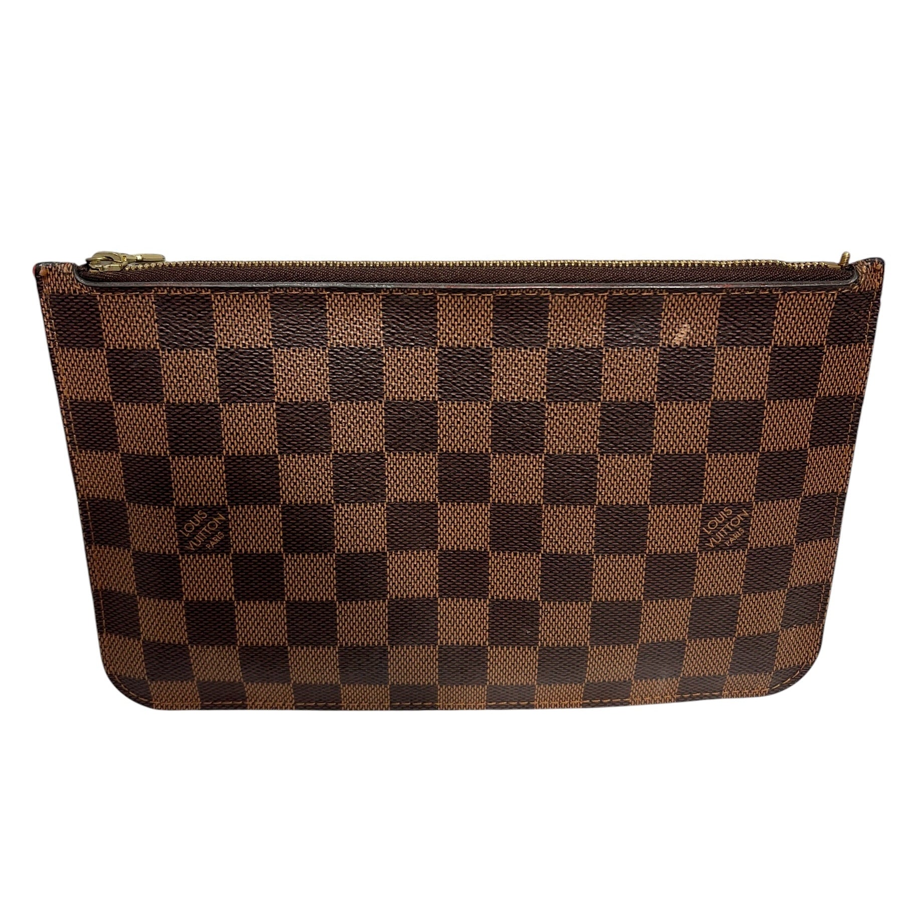 LOUIS VUITTON/Cross Body Bag/Leather/RED/Pochette view 2