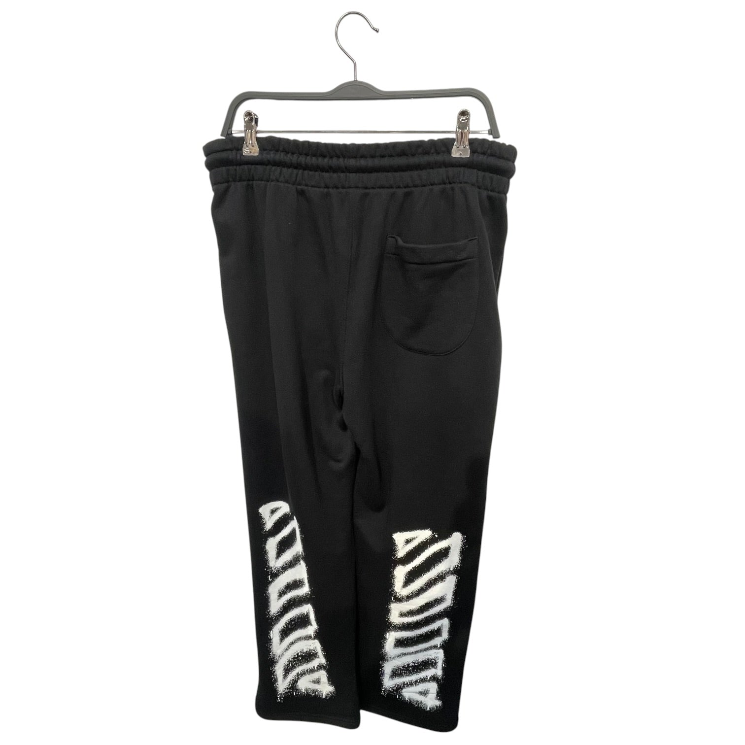 OFF-WHITE/Pants/S/Cotton/BLK/Stripe/ Diagonal spray stripe view 2