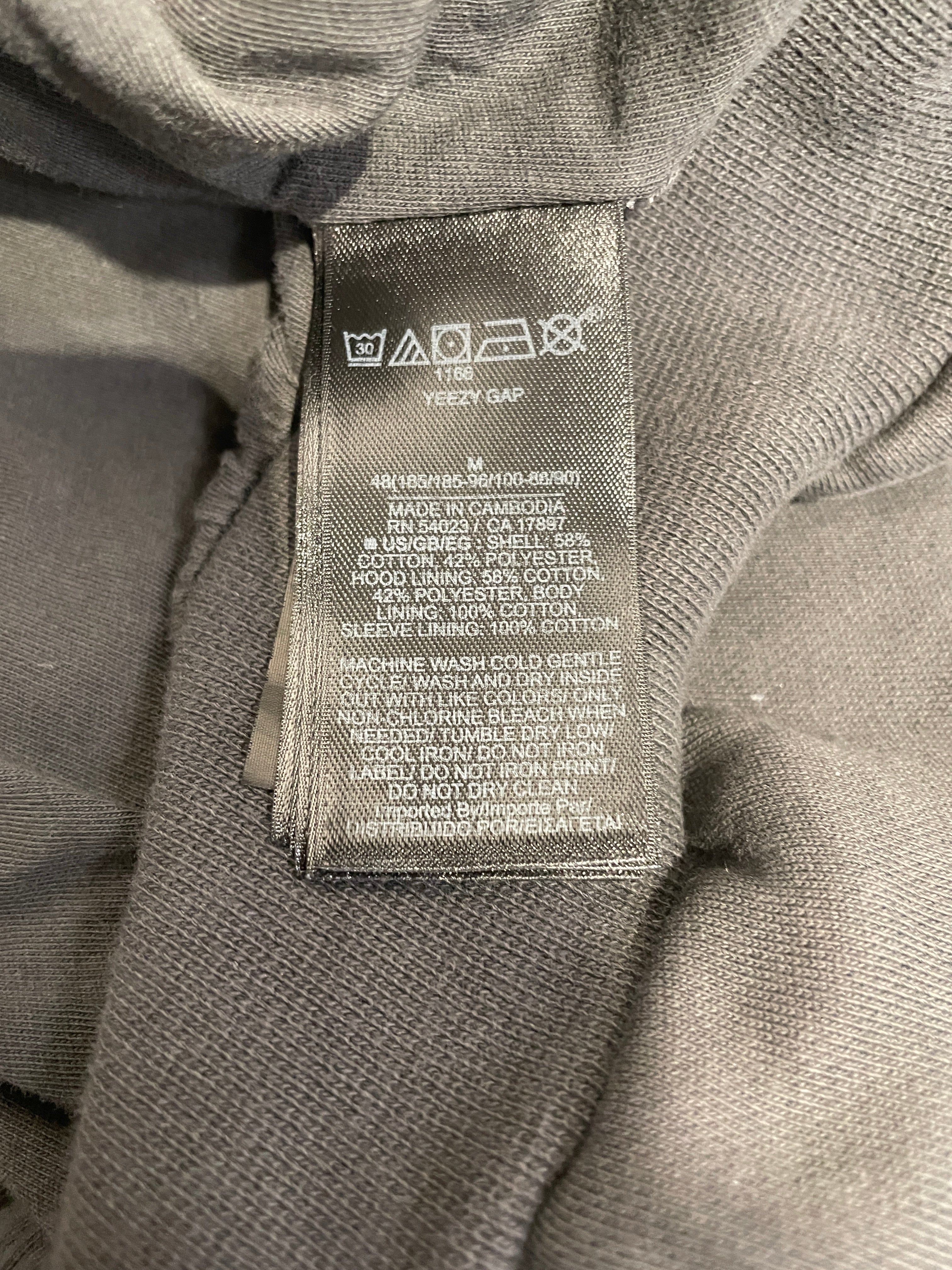 YEEZY GAP ENGINEERED BY BALENCIAGA/Hoodie/M/Cotton/GRY/Gap Dove Grey Hoodie view 4