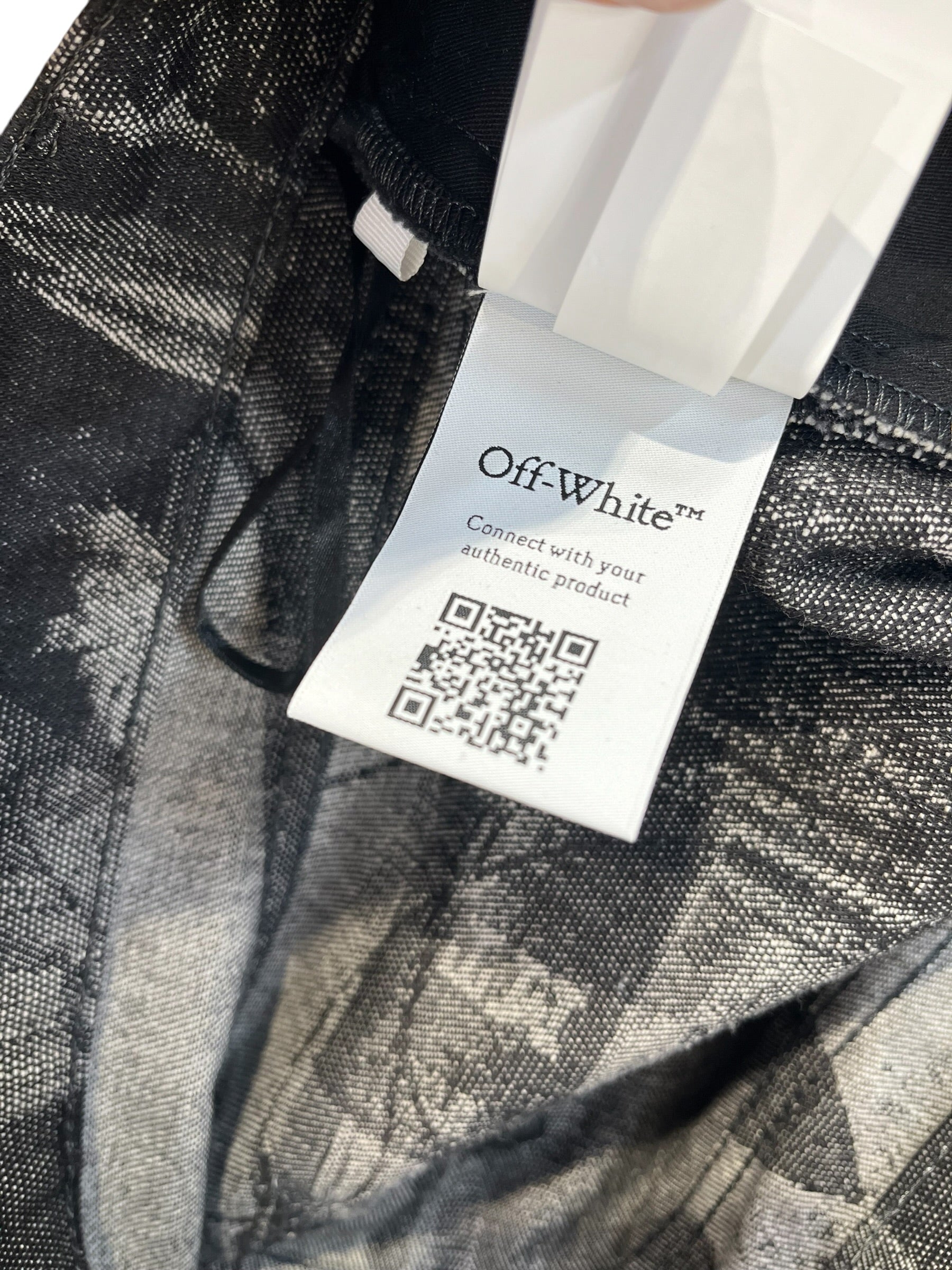 OFF-WHITE/Straight Pants/32/Denim/GRY/ view 6