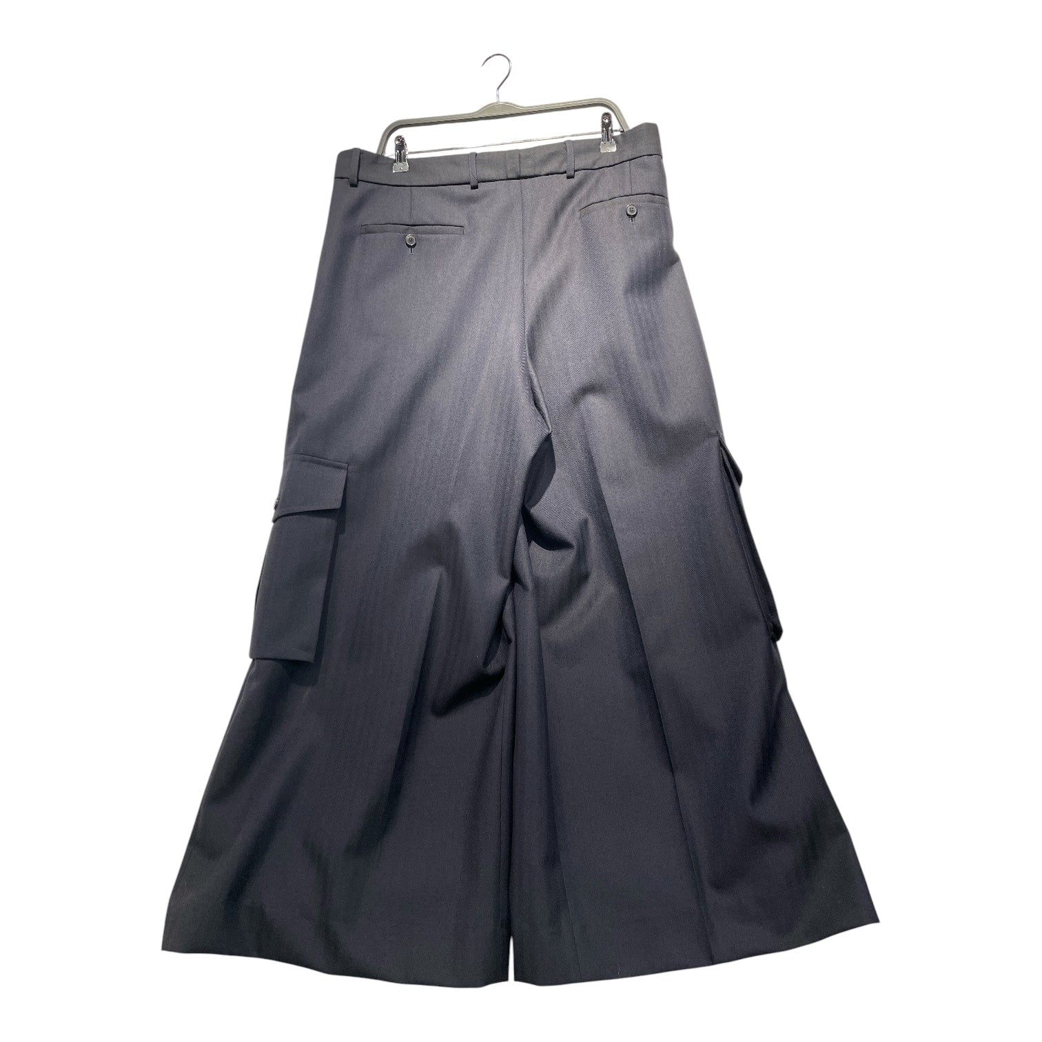 DRIES VAN NOTEN/Cargo Pants/50/Wool/NVY/ view 2