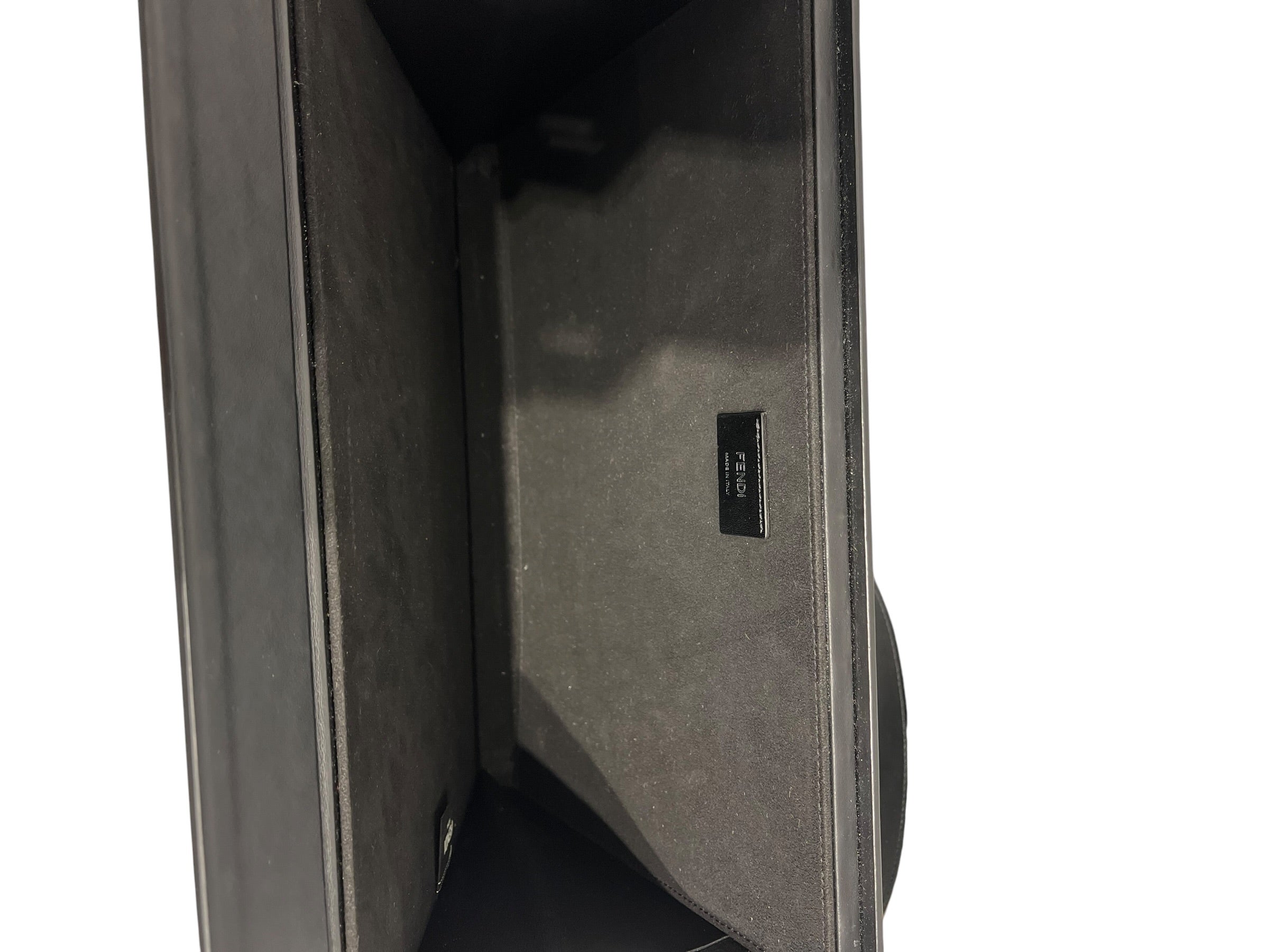 FENDI/Cross Body Bag/Leather/BLK/BOX MESSENGER view 3
