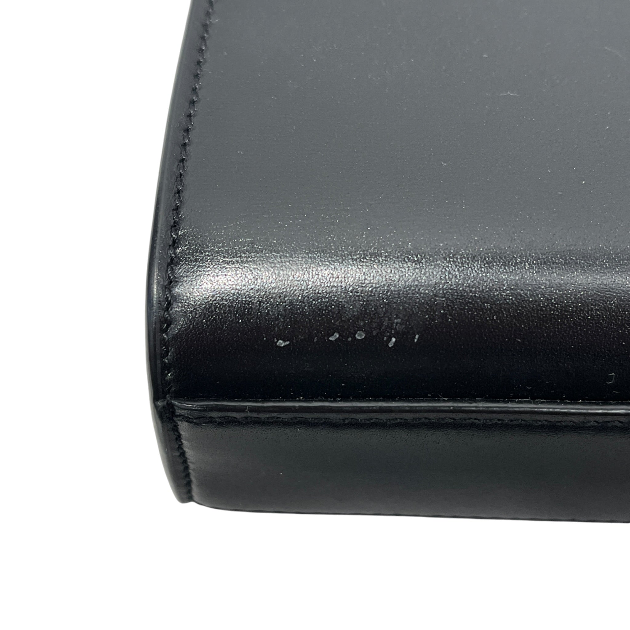 SAINT LAURENT/Hand Bag/Leather/BLK/Manhattan Shoulder Bag view 8