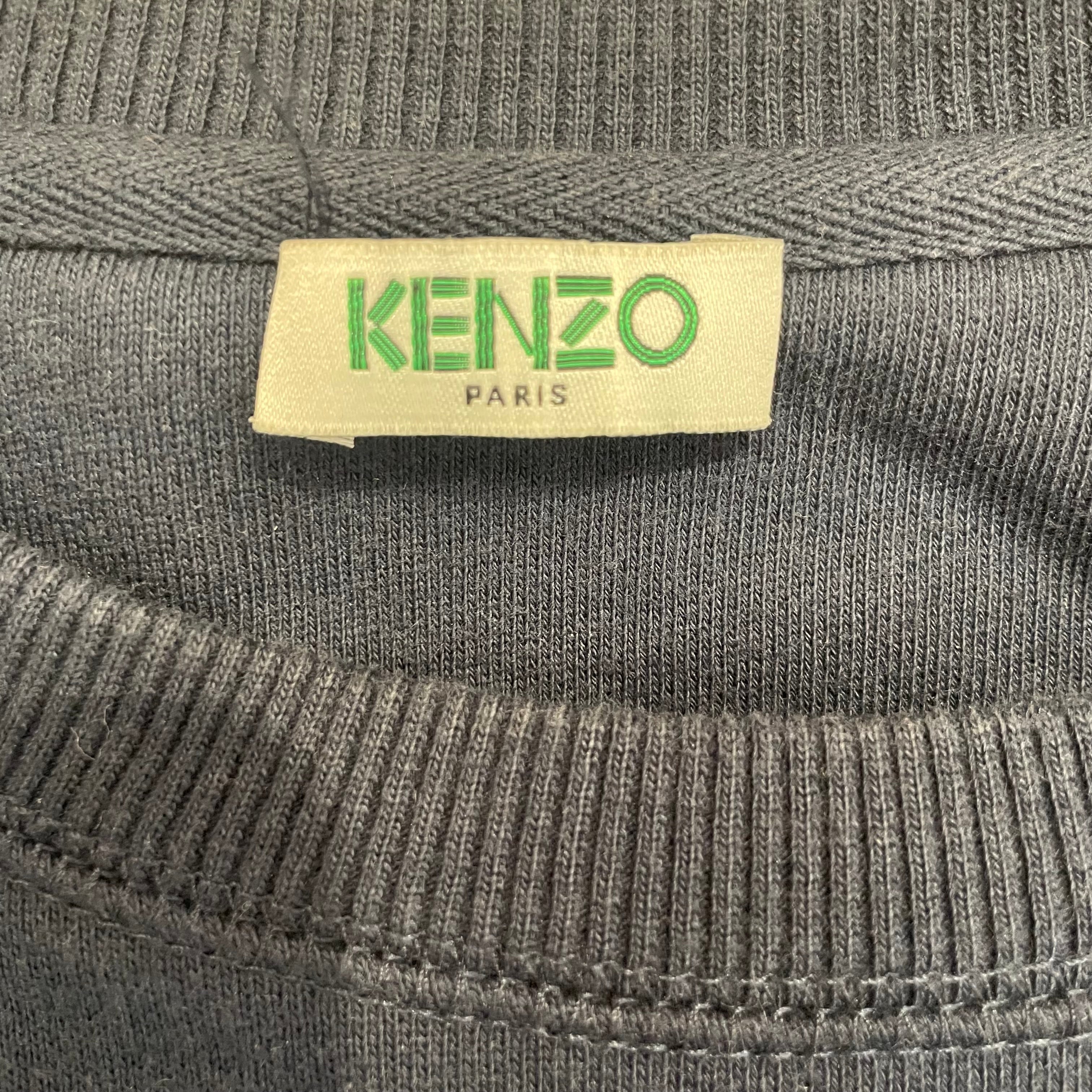 KENZO/Sweatshirt/XL/Cotton/BLU/Kenzo Tiger Sweatshirt view 3