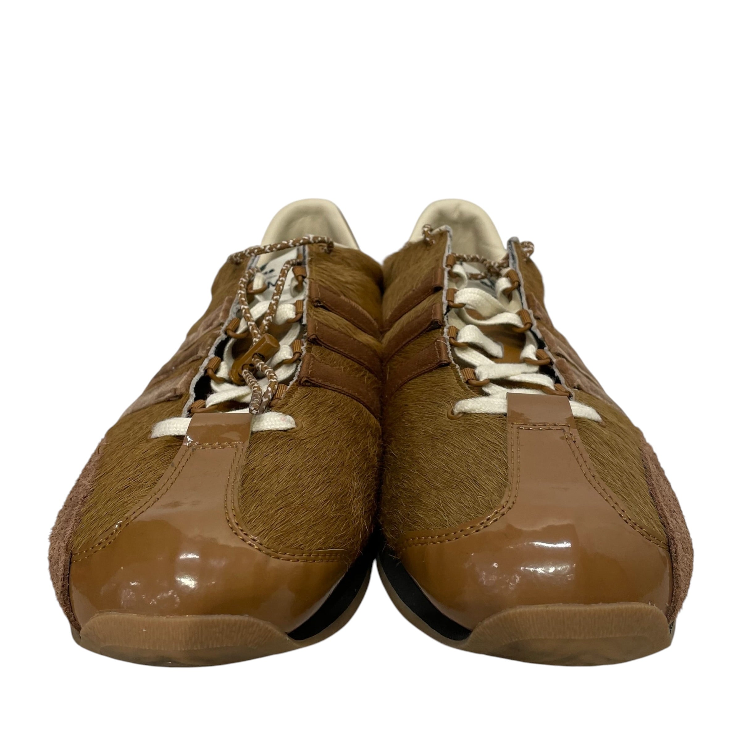 adidas/SONG FOR THE MUTE/Low-Sneakers/US 13/Fake Fur/GLD/SFTM BRONZE view 3