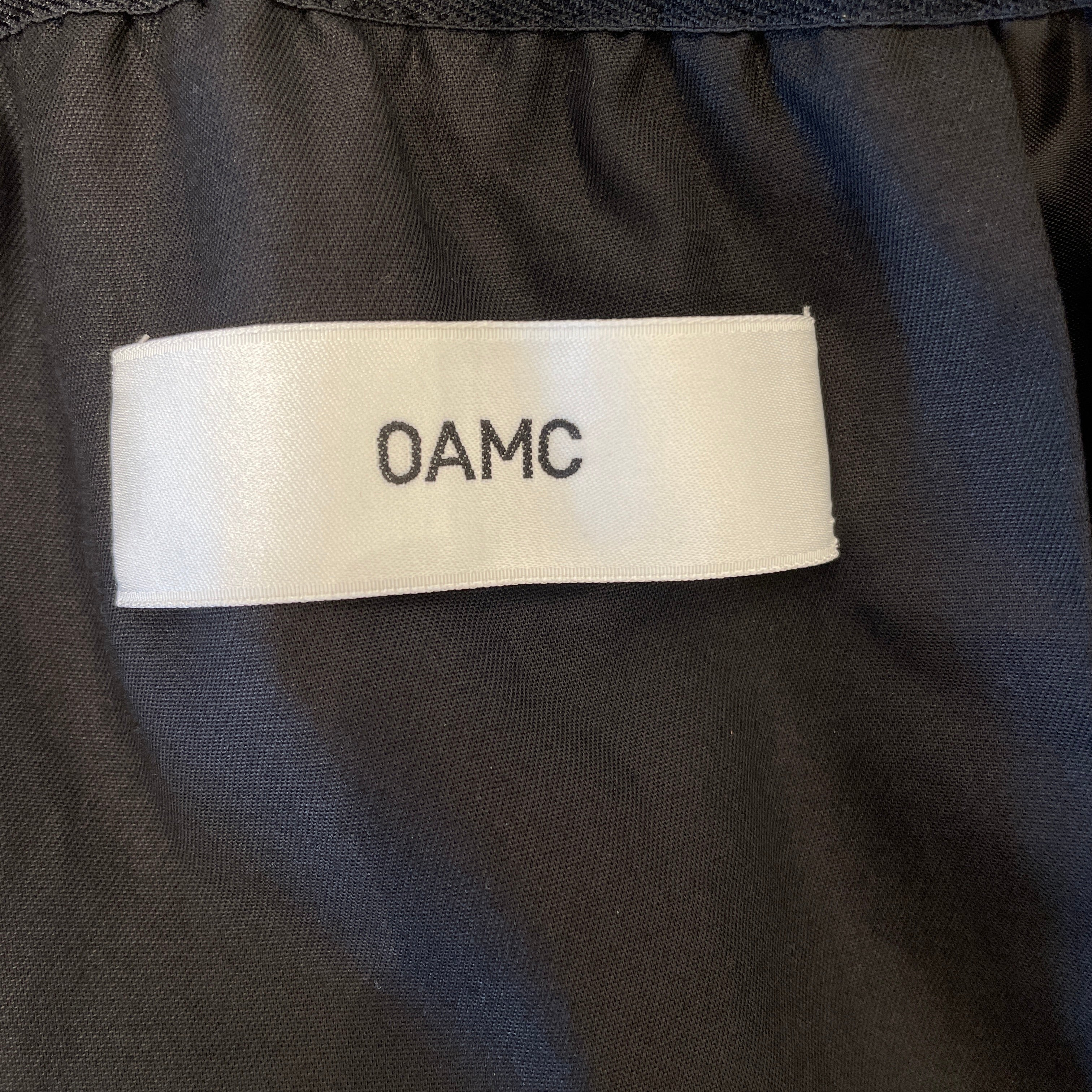 OAMC(OVER ALL MASTER CLOTH)/Straight Pants/L/Wool/BLK/ZIPPER BOTTOM view 3
