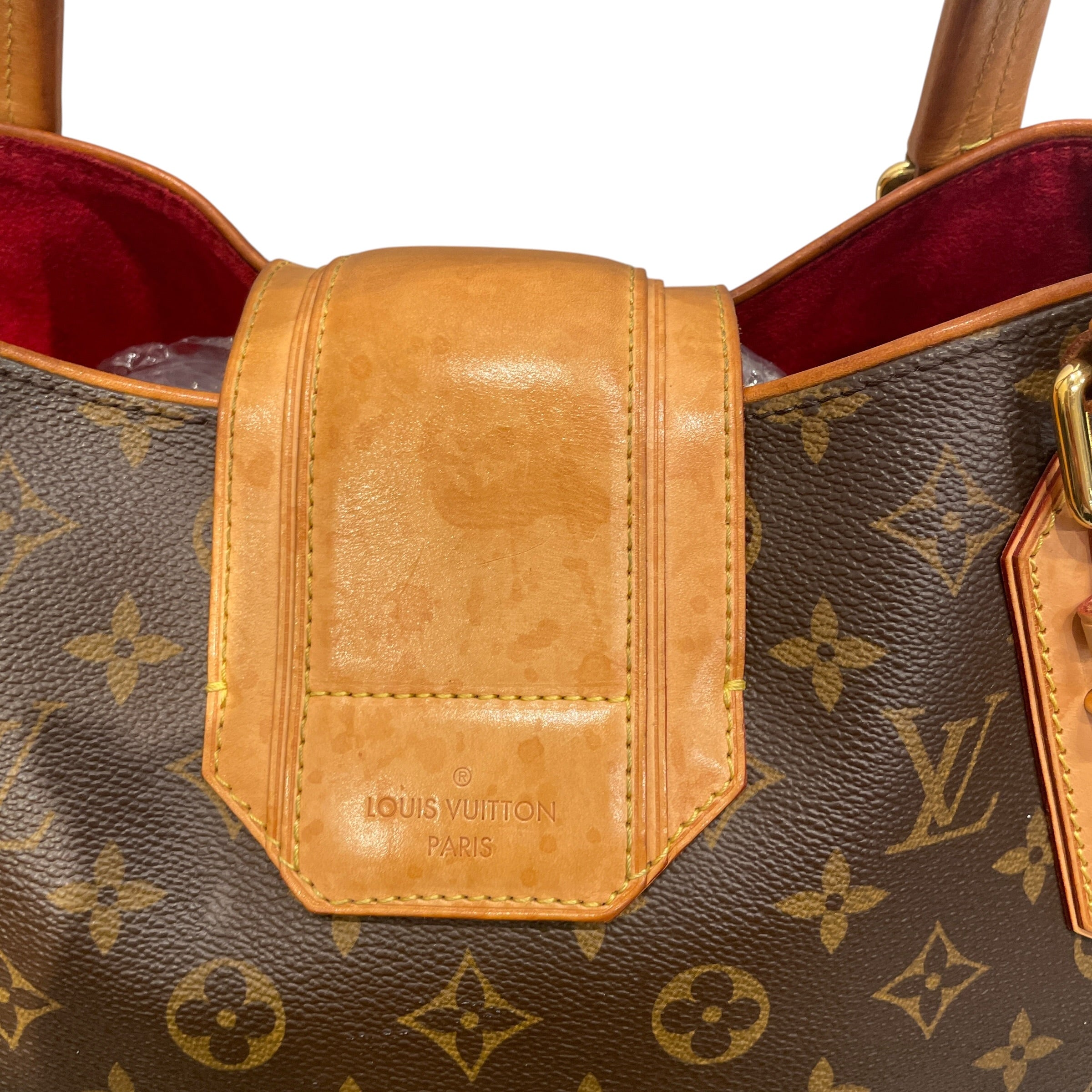 LOUIS VUITTON/Hand Bag/Monogram/Leather/BRW/GRIET HANDBAG view 6