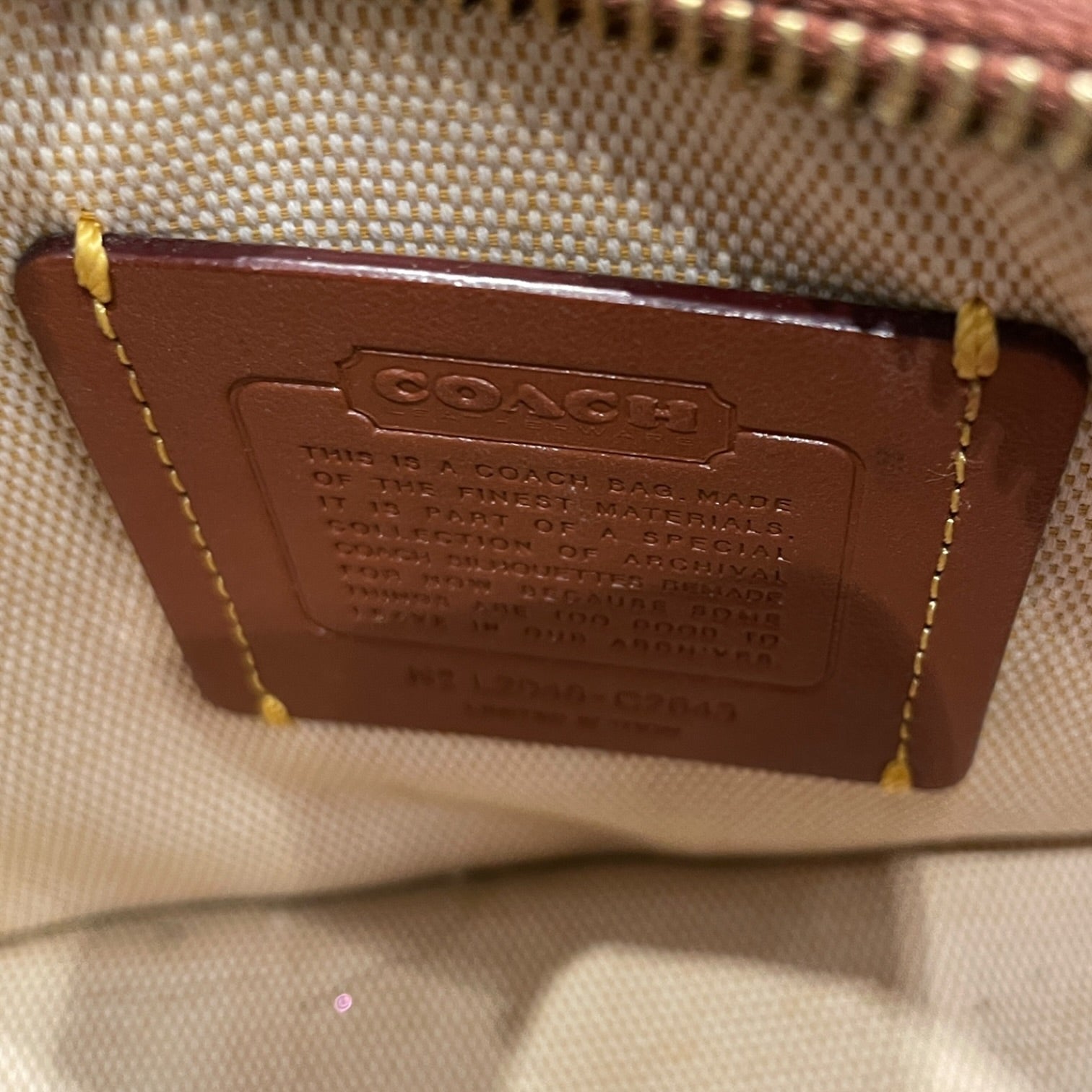 COACH/Hand Bag/Leather/BRW/COACH BRWN SWINGER 20 BAG view 5