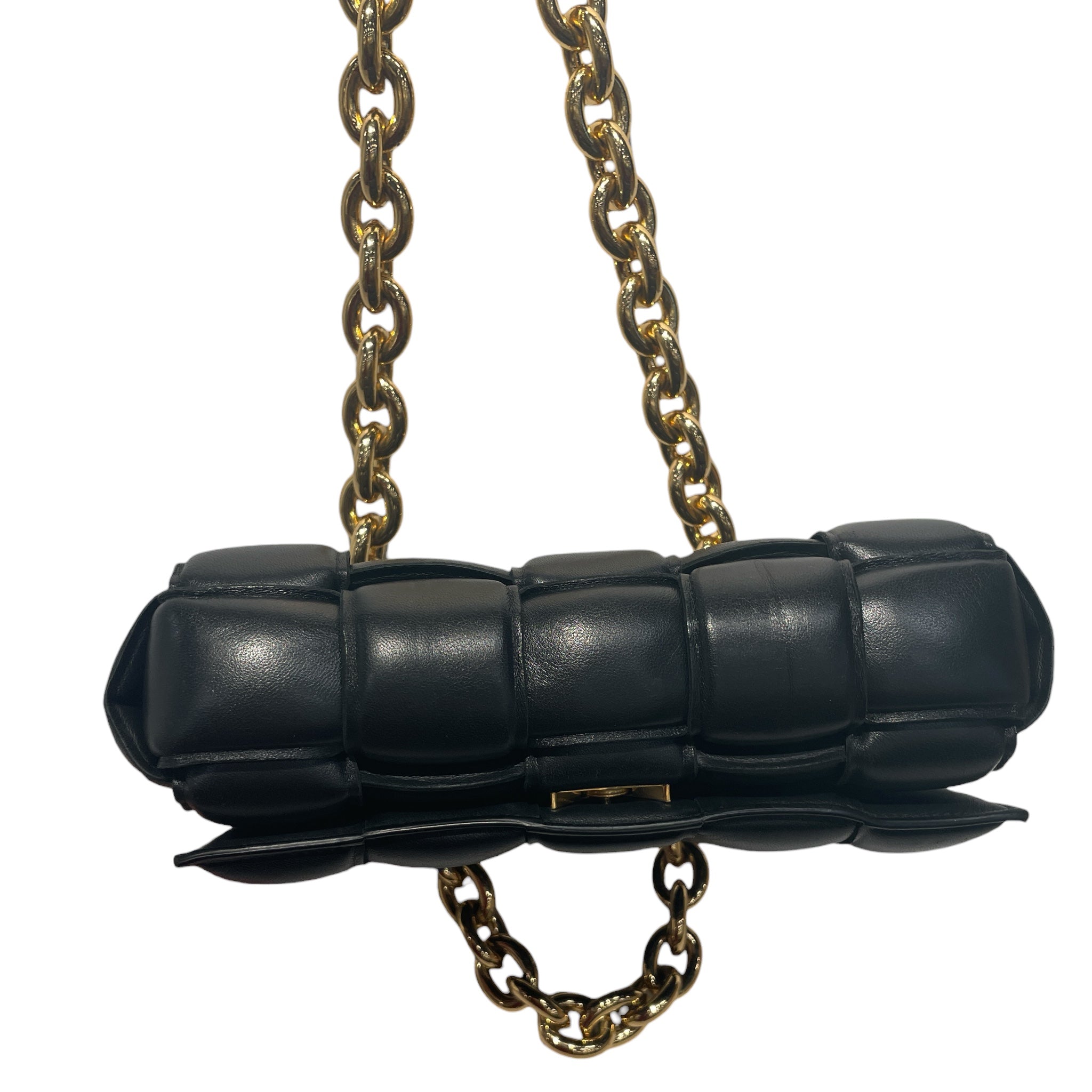 BOTTEGA VENETA/Bag/Leather/BLK/ view 6
