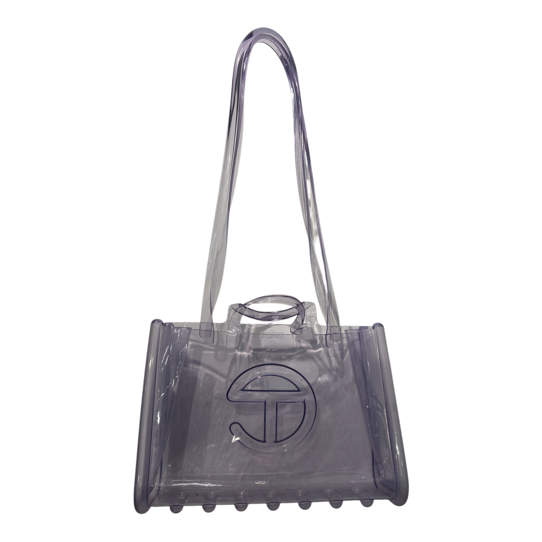 Telfar/Tote Bag/L/CLR/MELISSA PPL RUBBER TOTE view 2