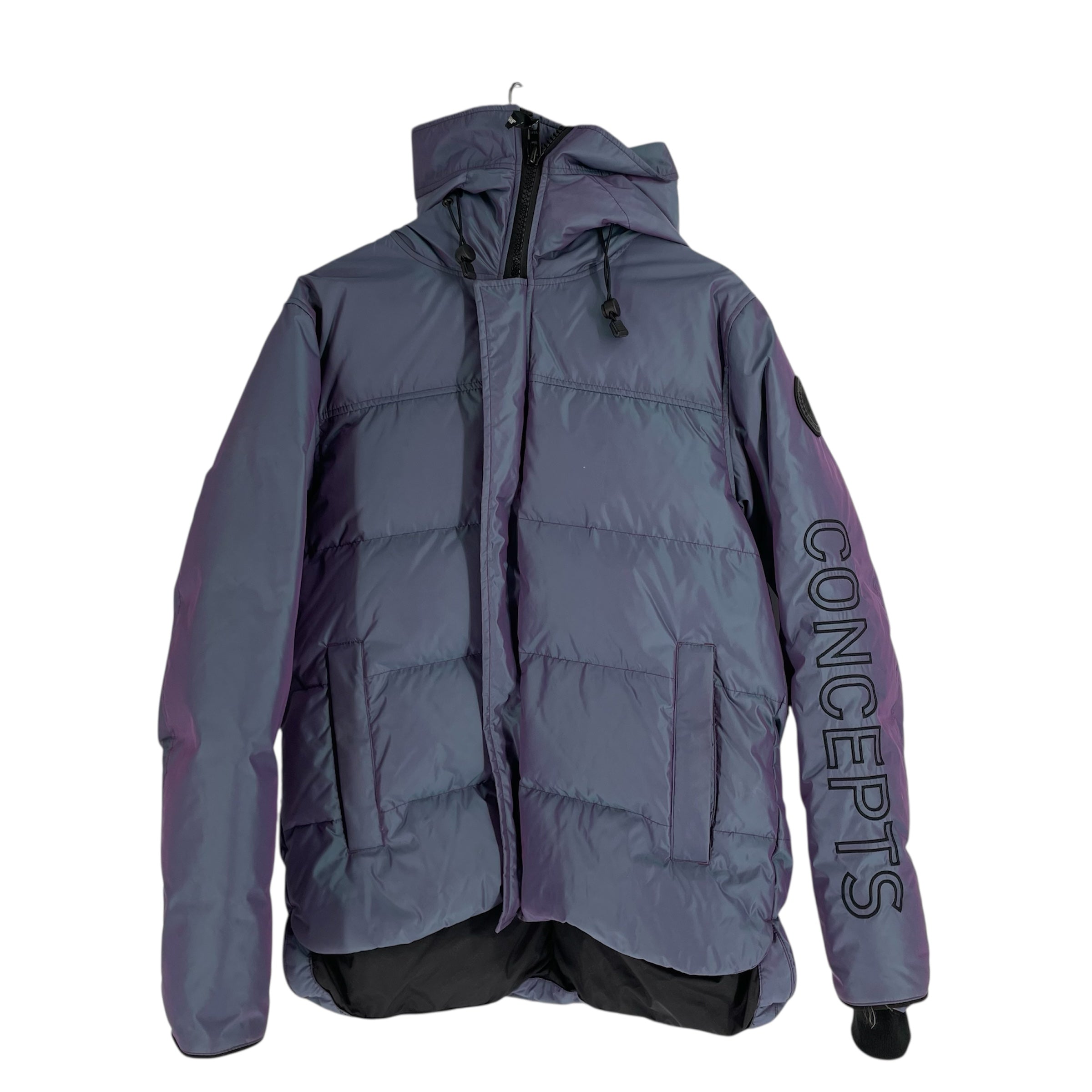 CANADA GOOSE/Puffer Jkt/L/Nylon/BLU/Iridescent/for concepts | CONCEPTS SLEEVE view 1