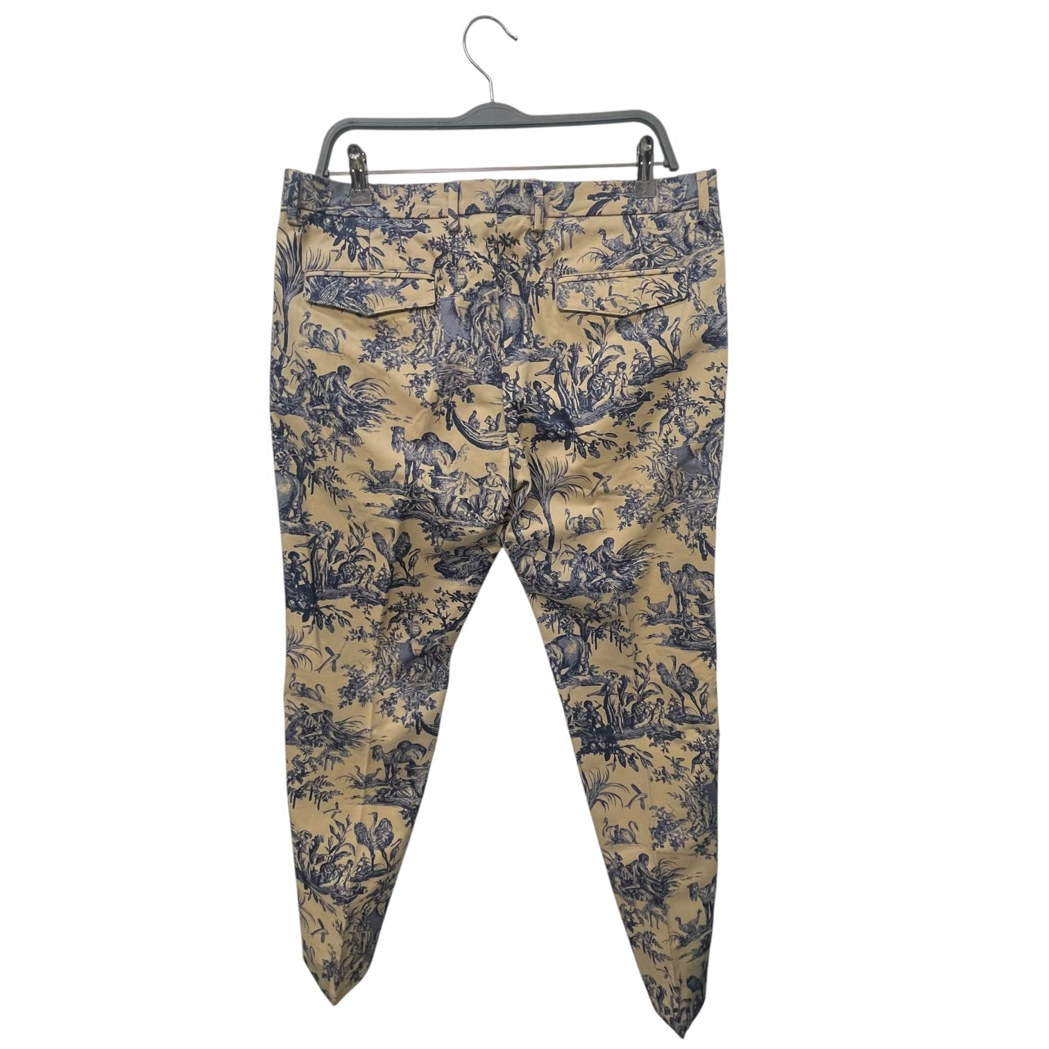 VALENTINO/Slacks/52/Cotton/BEG/All Over Print/wildlife scenery view 2