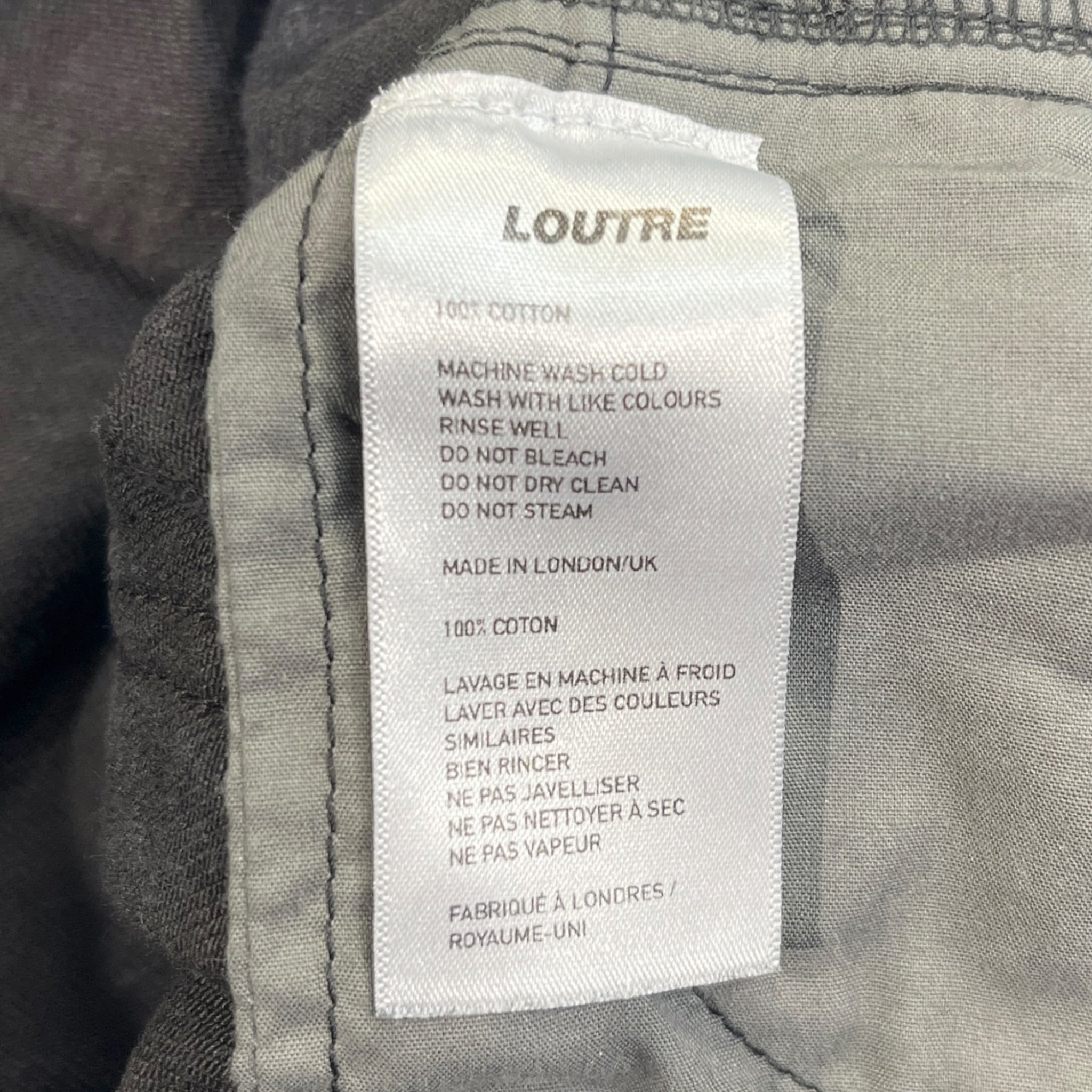 Loutre London/Pants/S/Cotton/BLK/QUILTED/STUDDED view 4