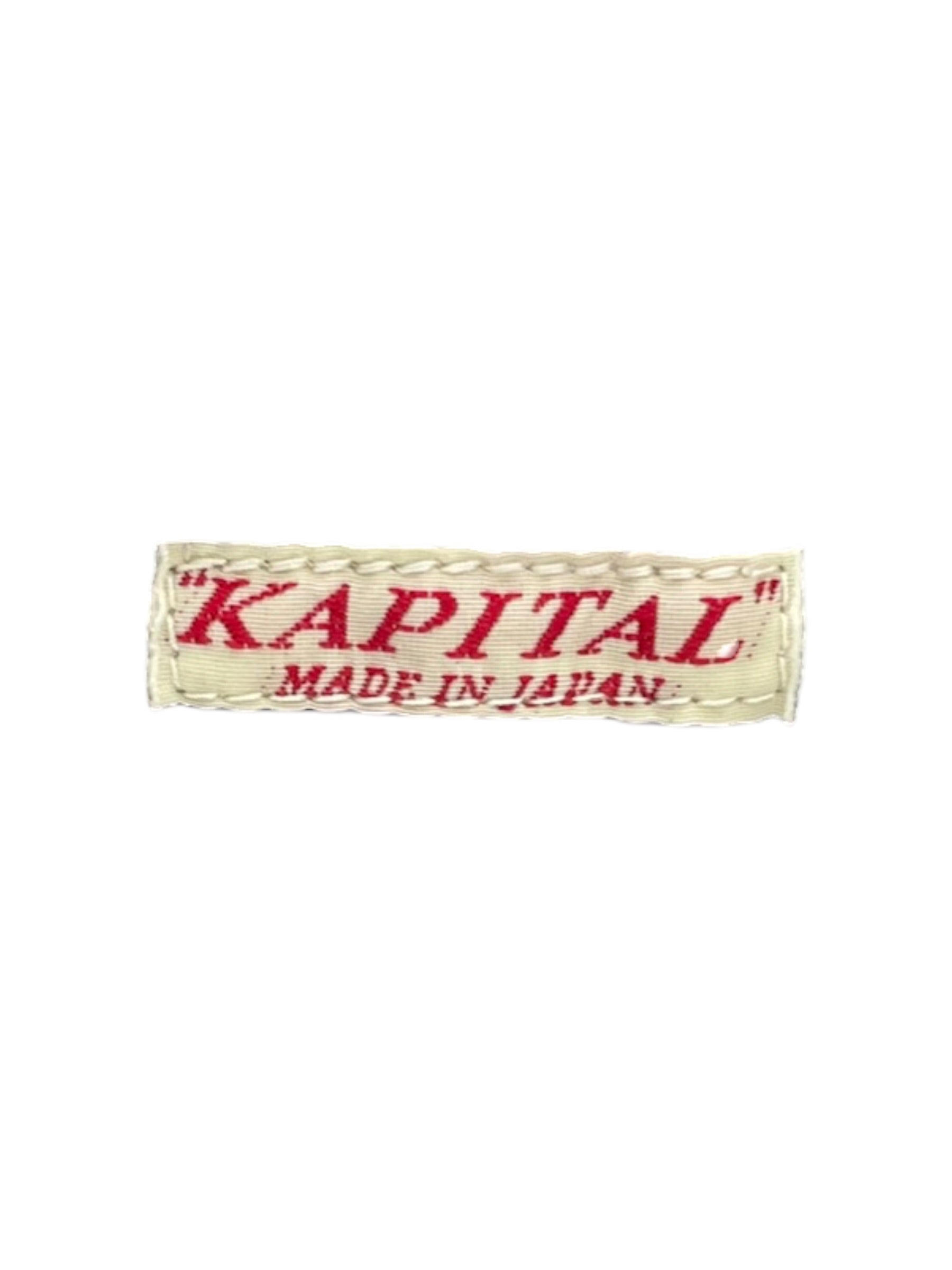 KAPITAL/Pants/1/Cotton/BLU/10 BUTTON CLOSURE view 5