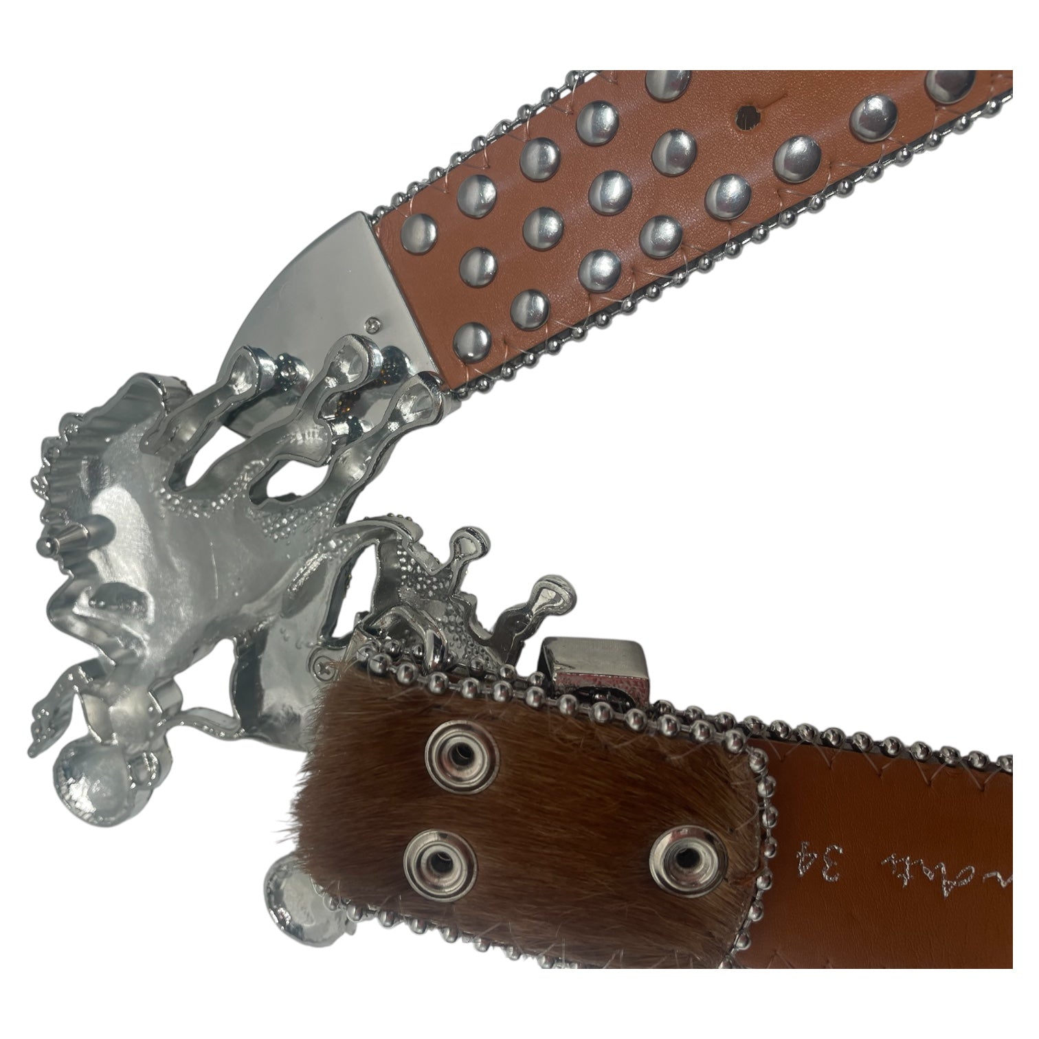 stolen arts/Accessories/Leather/CML/stolen arts/cow girl/belt view 4