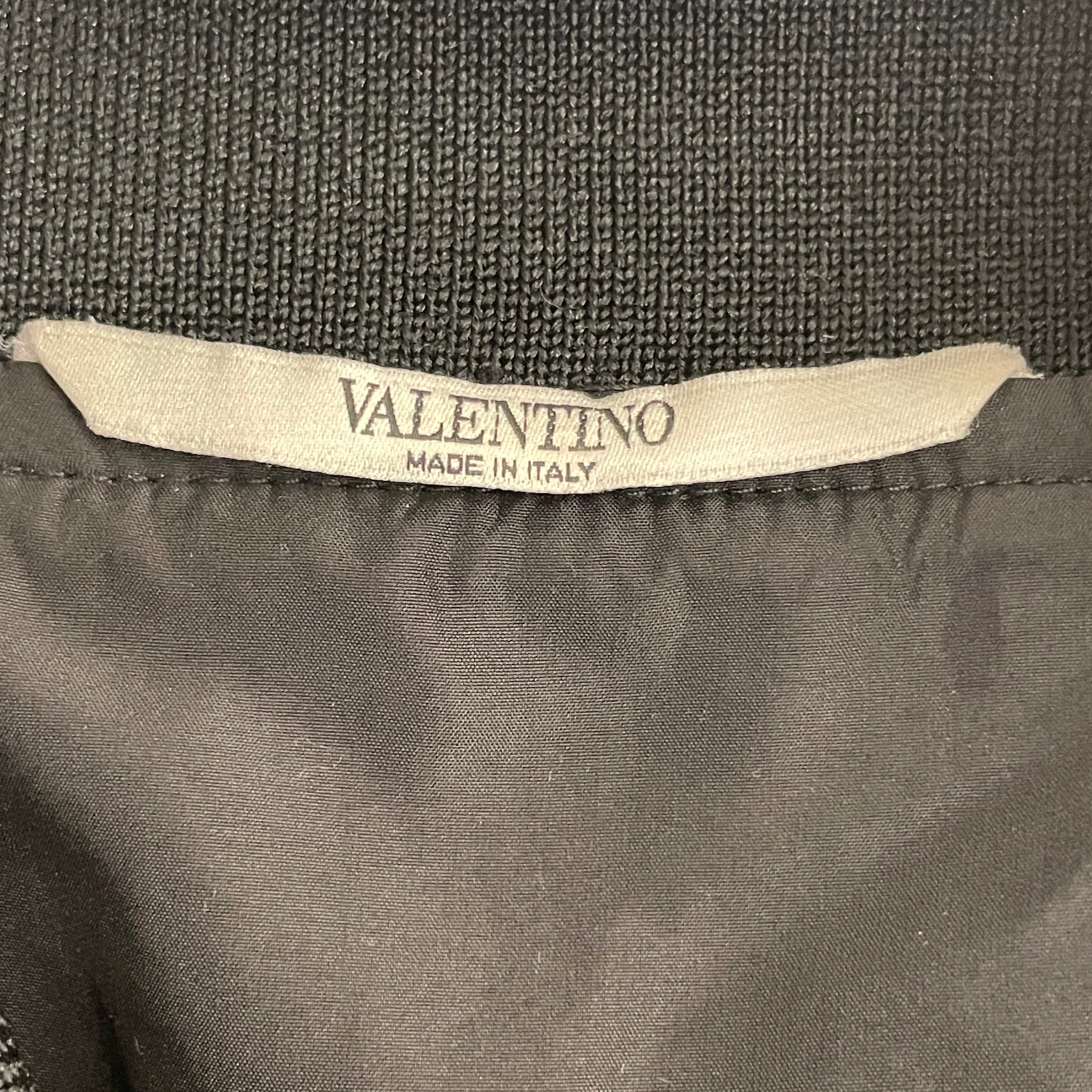VALENTINO/Jacket/44/BLK/NYC RED STITCHED view 3