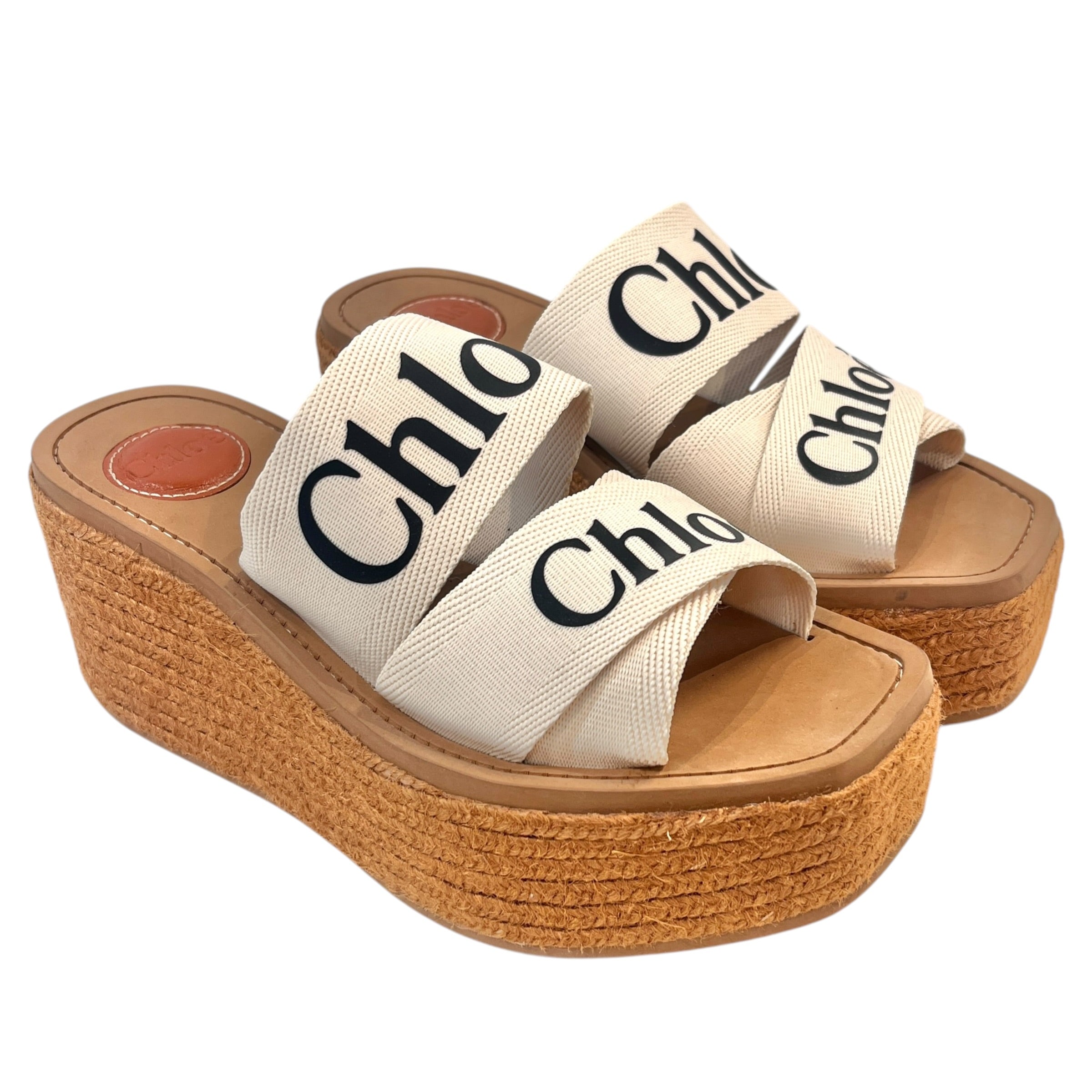 Chloe/Sandals/EU 38/Border/Acrylic/MLT/Chloe Sandals view 1