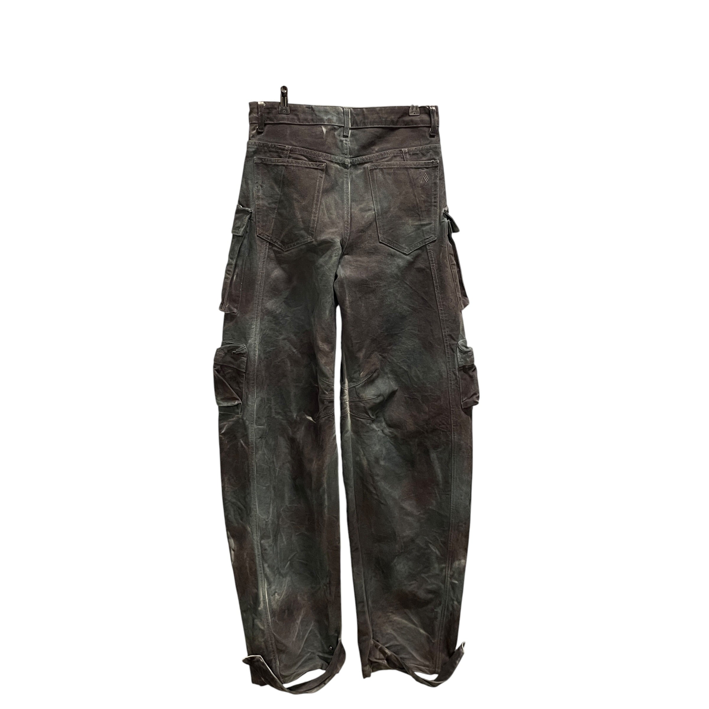 THE ATTICO/Cargo Pants/26/Cotton/GRY/ view 2