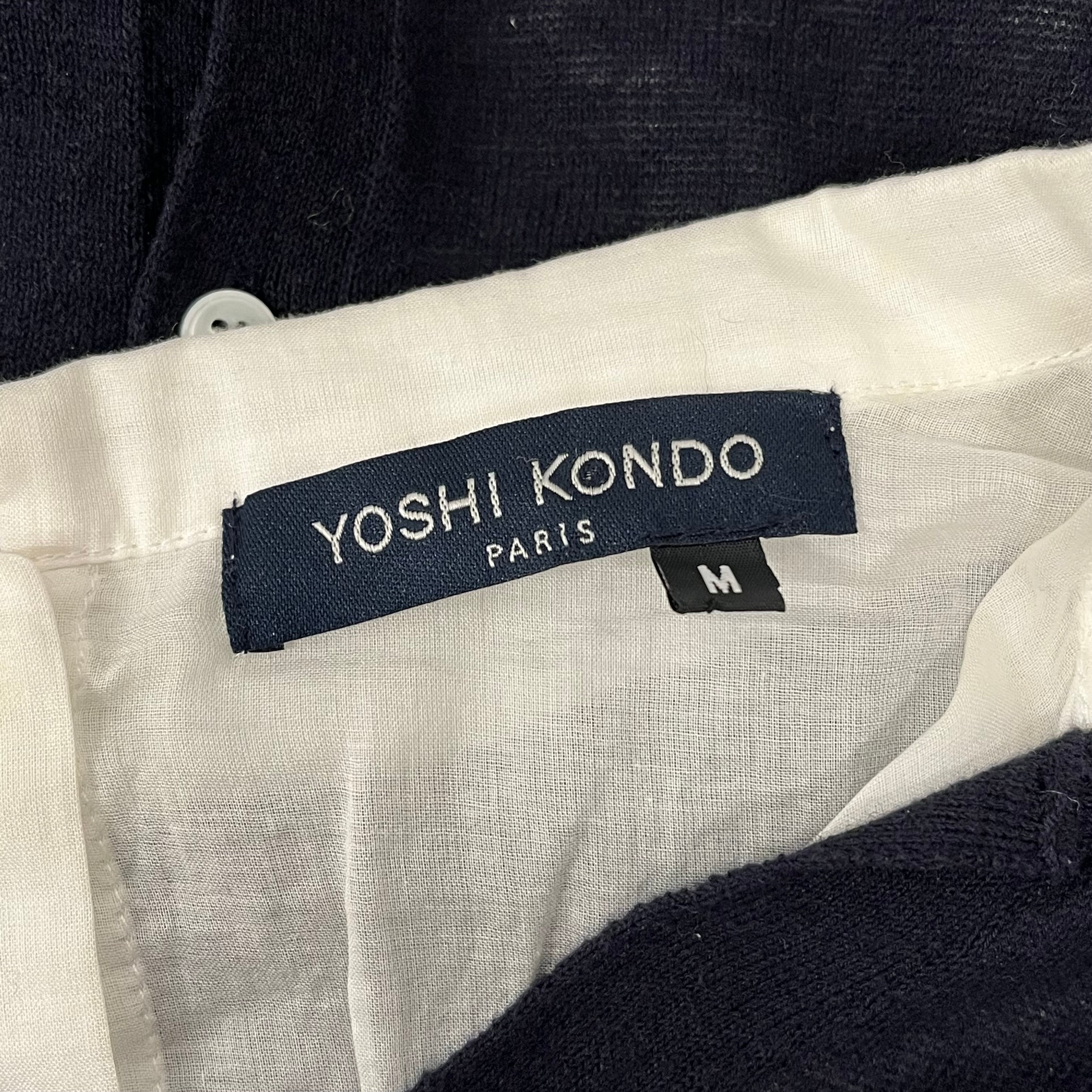 YOSHI KONDO/Sweater/M/Cotton/NVY/ view 3