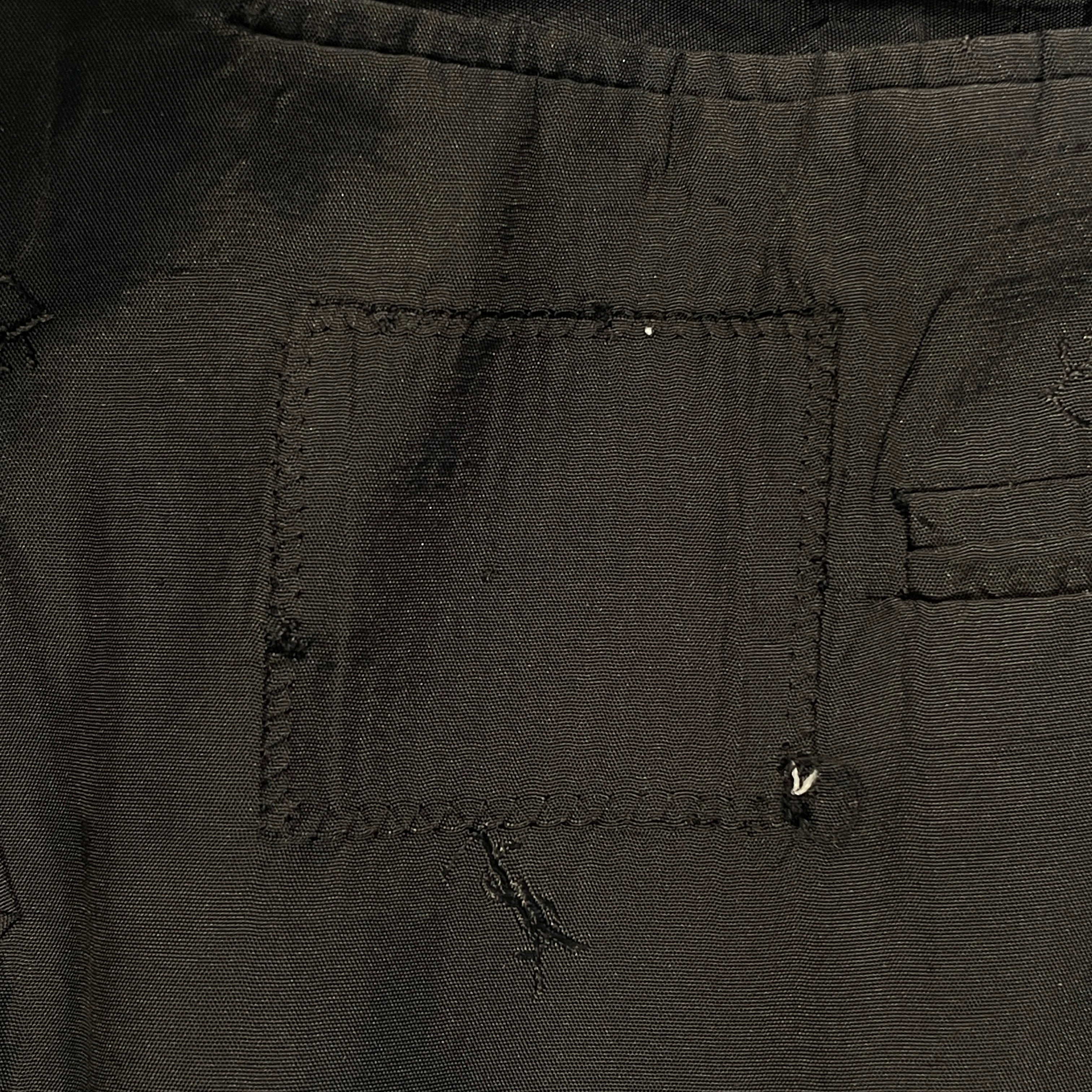 YVES SAINT LAURENT/Jacket/Wool/BLK/Stripe/Pinstripe Blazer view 7