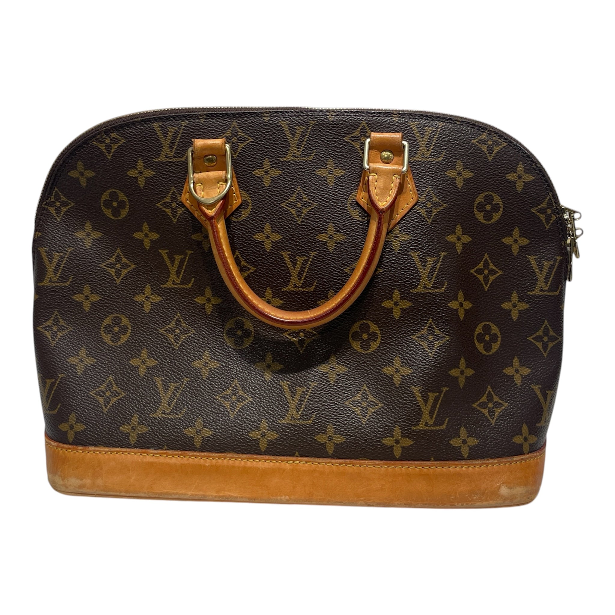 LOUIS VUITTON/Hand Bag/Monogram/Leather/BRW/ALMA PM view 1